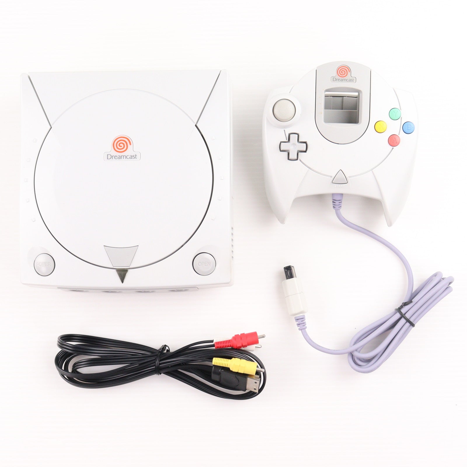 【中古即納】[DC] (本体) Dreamcast(ドリームキャスト) 価格改定版 セガ(HKT-3000)(19990624)