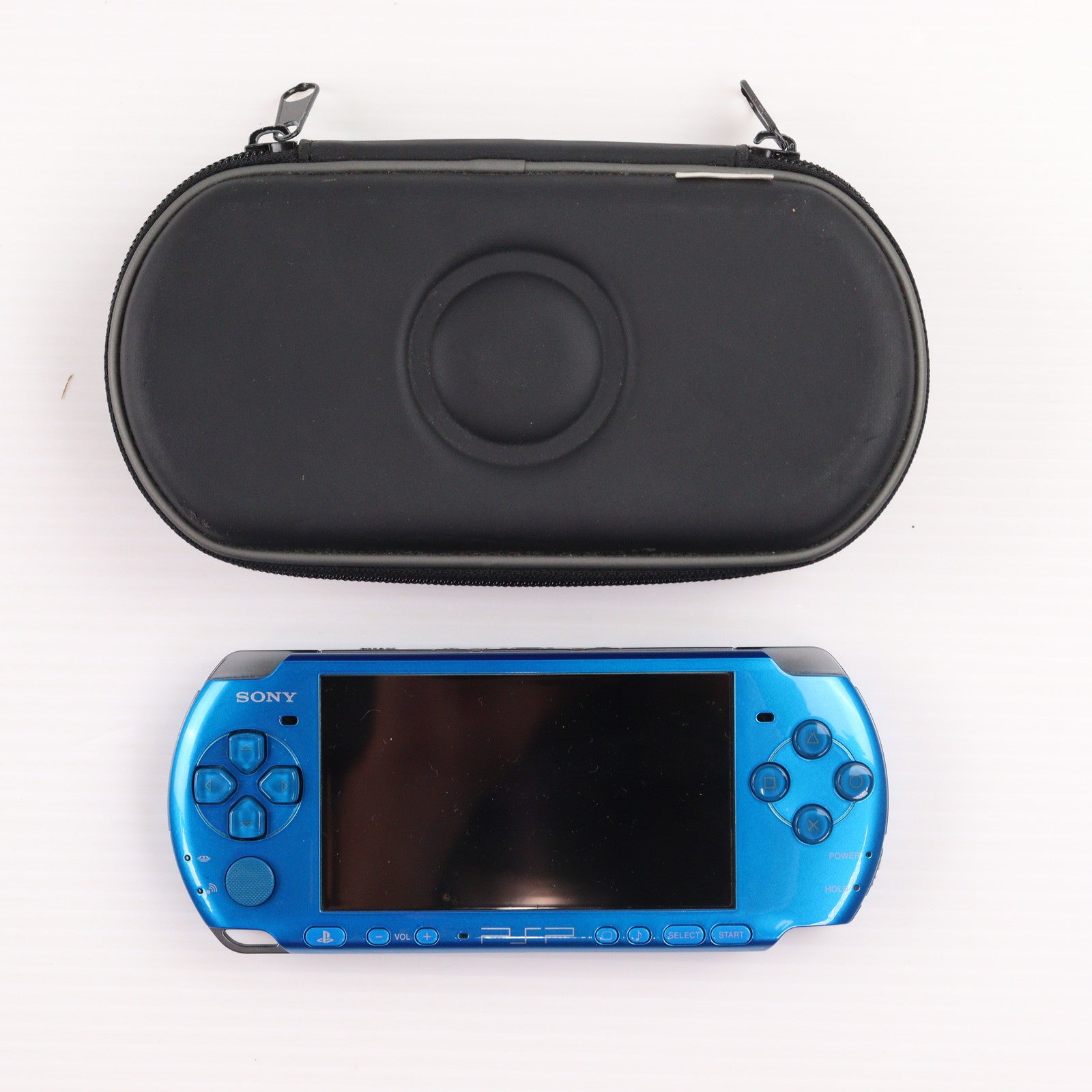 【中古即納】[PSP] (本体) PlayStation Portable(プレイステーション・ポータブル) バイブラント・ブルー SCE(PSP-3000VB)(20090305)