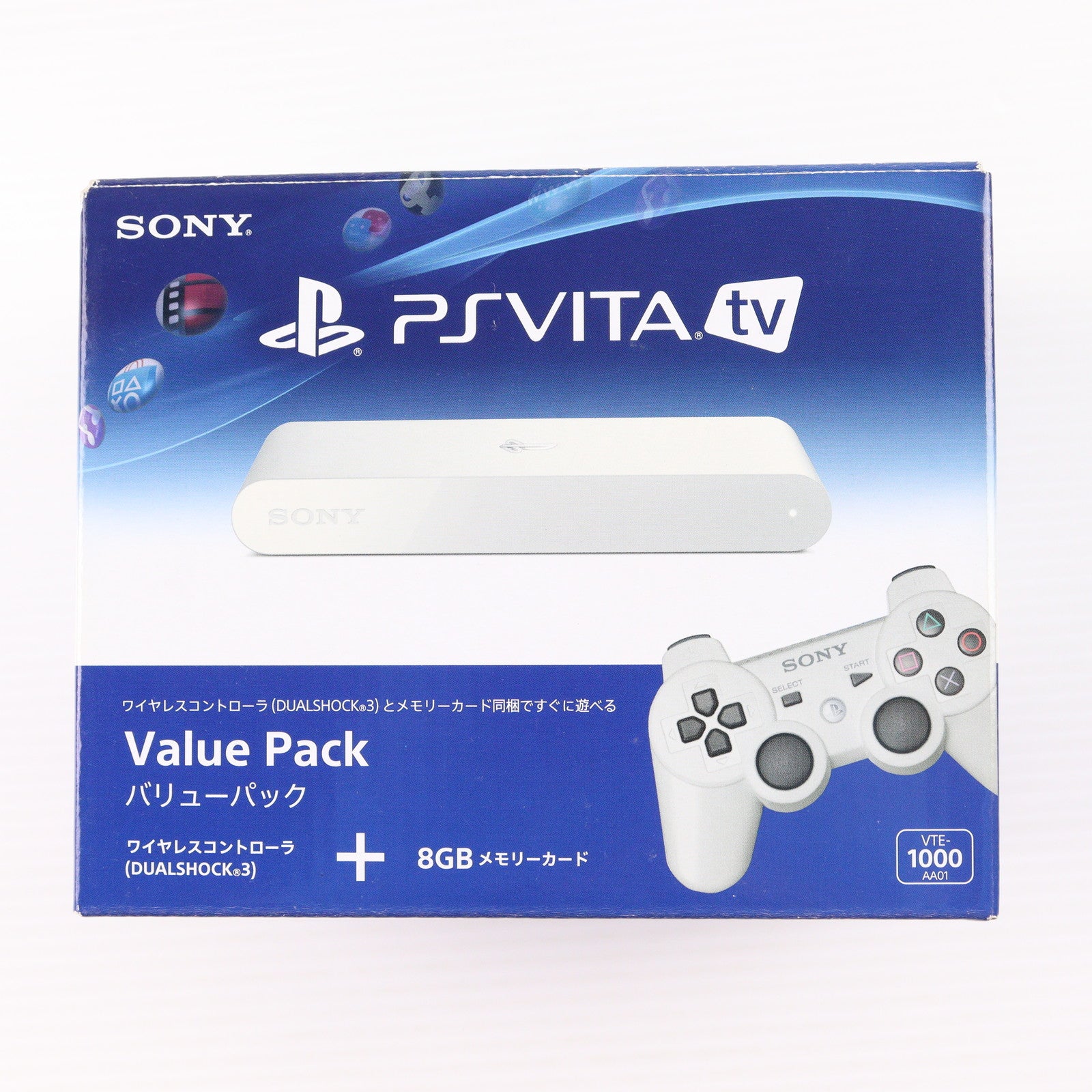 【中古即納】[PSVita] (本体) PlayStation Vita(プレイステーション ヴィータ) TV バリューパック SCE(VTE-1000AA01)(20131114)