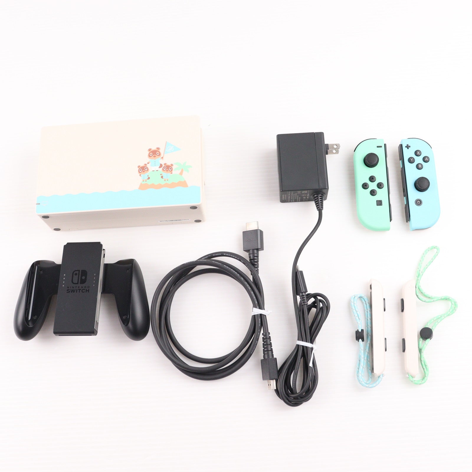 【中古即納】[Switch] (本体)(ソフト無し) Nintendo Switch(ニンテンドースイッチ) あつまれ どうぶつの森セット 任天堂(HAD-S-KEAGC)(20200320)