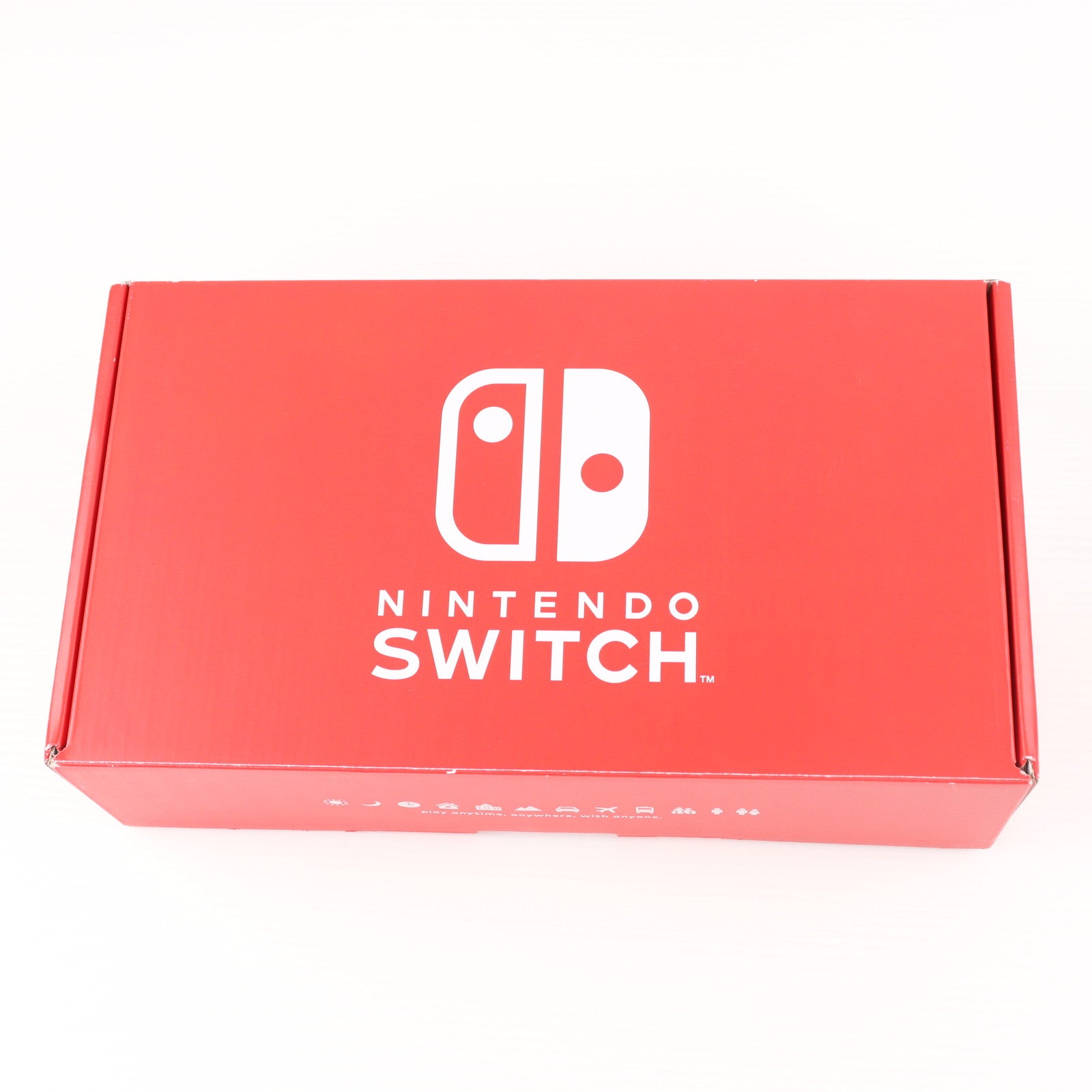 【中古即納】[Switch] (本体) マイニンテンドーストア限定 Nintendo Switch(ニンテンドースイッチ) カスタマイズ Joy-Con(L) ネオンブルー/(R) ネオンレッド Joy-Conストラップ ブラック 任天堂(HAC-S-KABAA)(20170303)