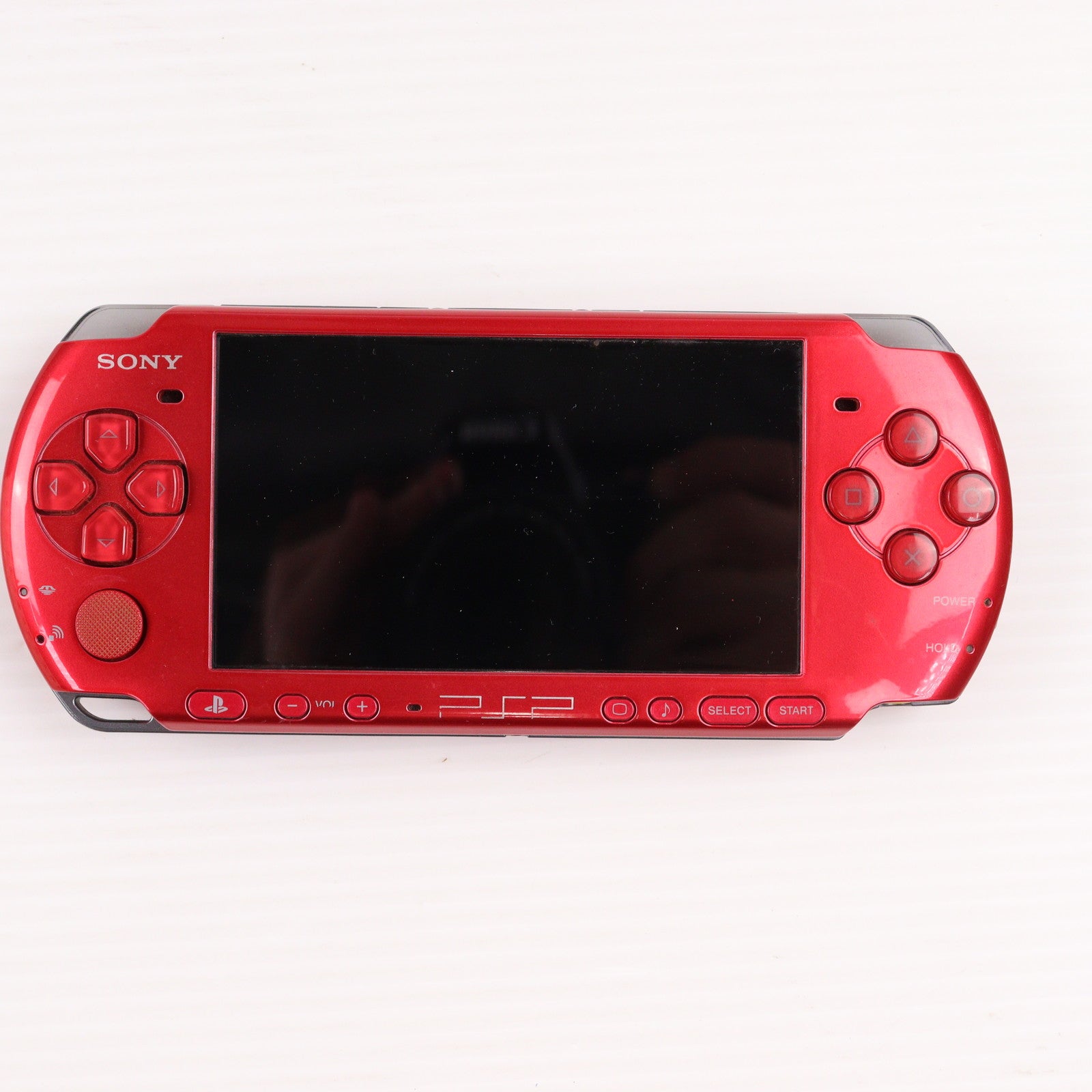 【中古即納】[PSP] (本体) PlayStation Portable(プレイステーション・ポータブル) ラディアント・レッド SCE(PSP-3000RR)(20090305)