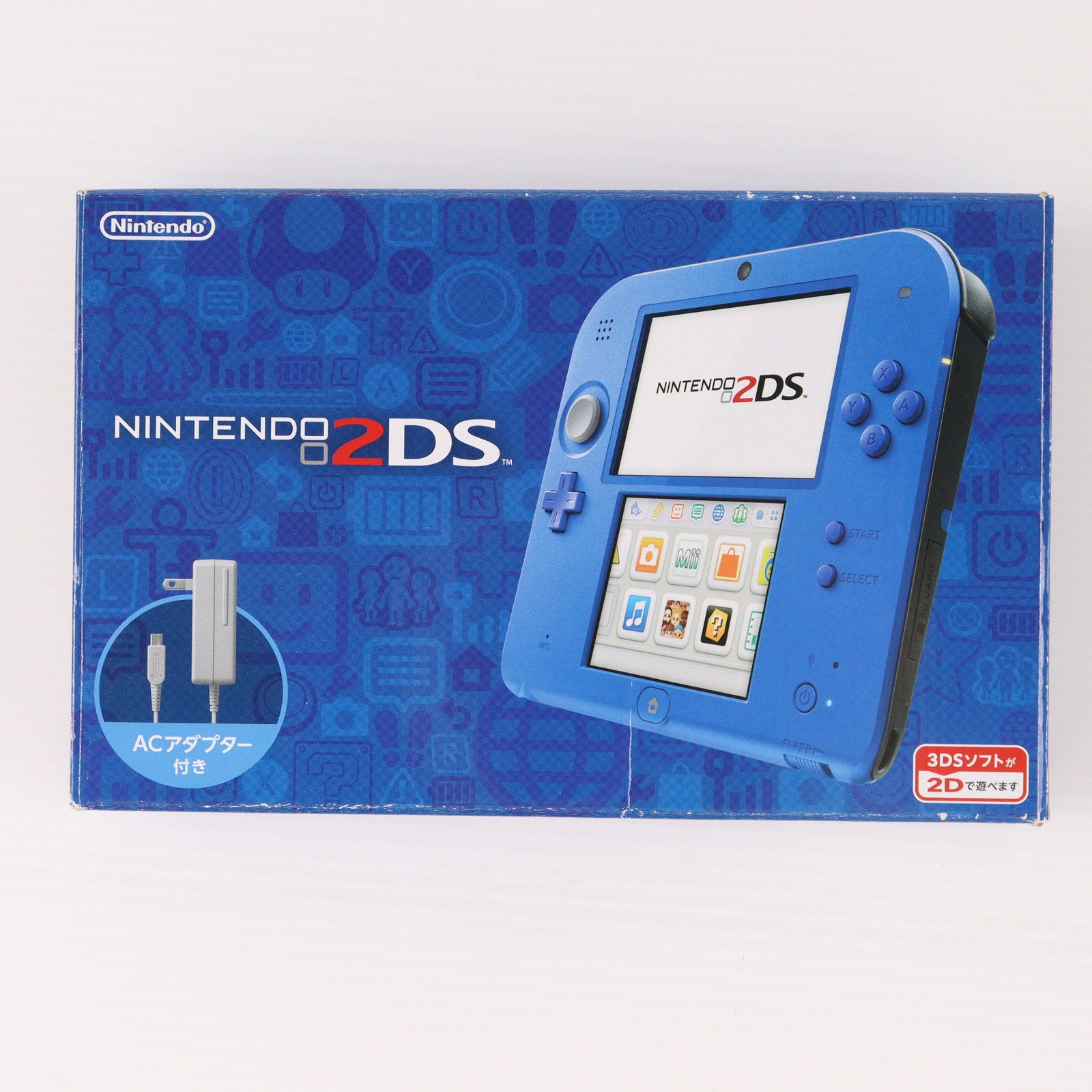 【中古即納】[3DS] (本体) ニンテンドー2DS ブルー 任天堂(FTR-S-BCAA)(20160915)