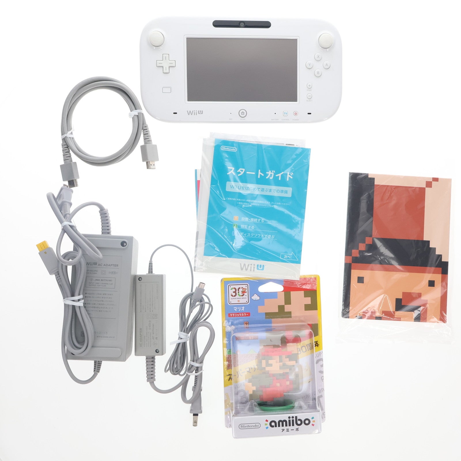 【中古即納】[WiiU] (本体) Wii U スーパーマリオメーカー スーパーマリオ30周年セット 任天堂(WUP-S-WAGZ)(20150910)