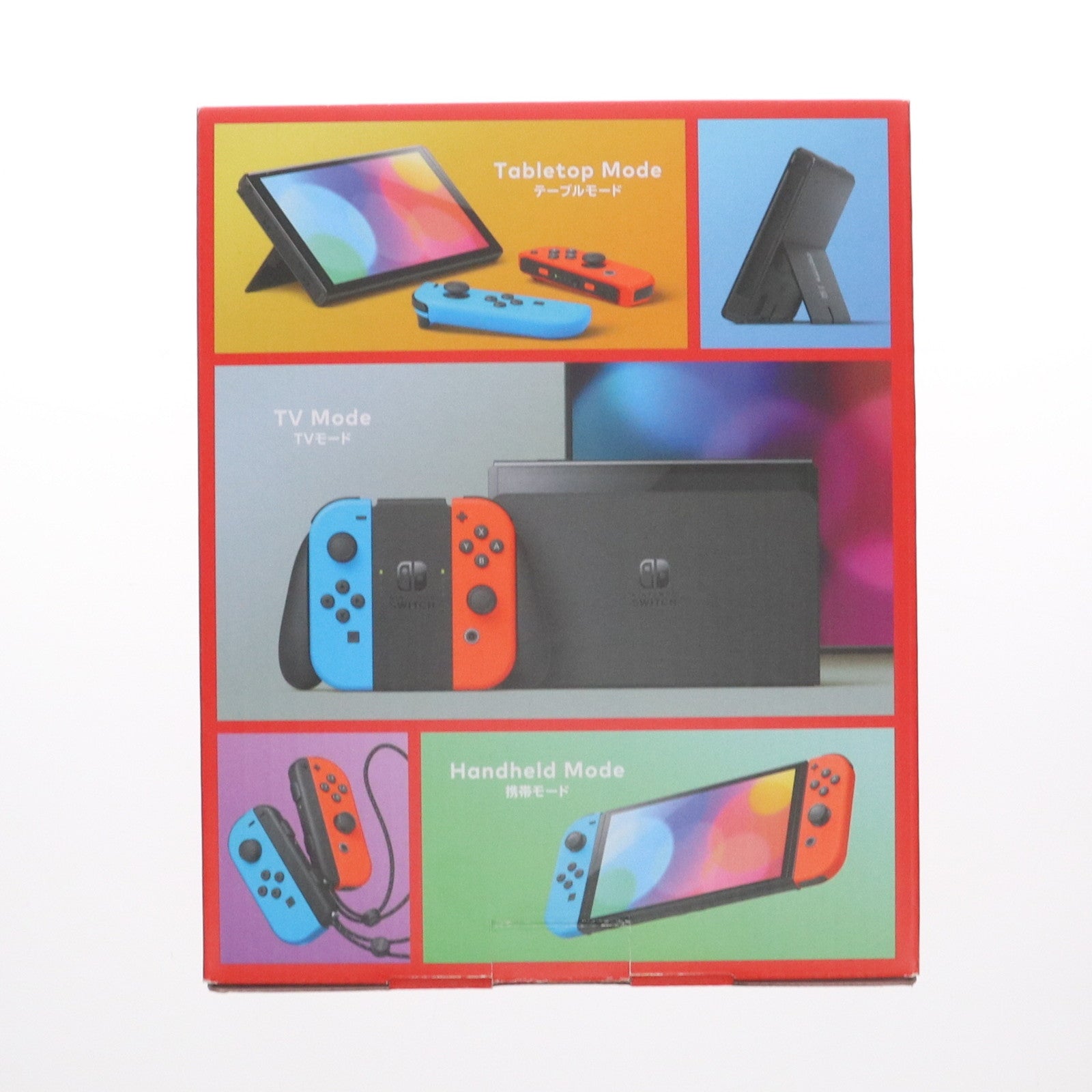 【中古即納】[Switch] (本体) Nintendo Switch(ニンテンドースイッチ) 有機ELモデル Joy-Con(L) ネオンブルー/R ネオンレッド 任天堂(HEG-S-KABAA)(20211008)