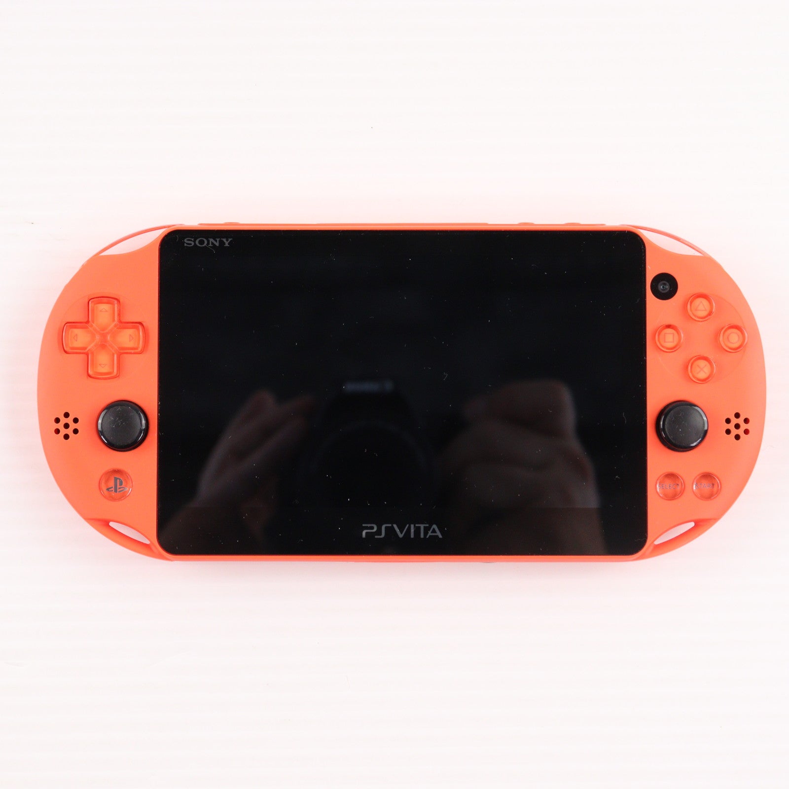 【中古即納】[PSVita] (本体) PlayStation Vita(プレイステーション ヴィータ) Wi-Fiモデル ネオン・オレンジ SCE(PCH-2000ZA24)(20150917)