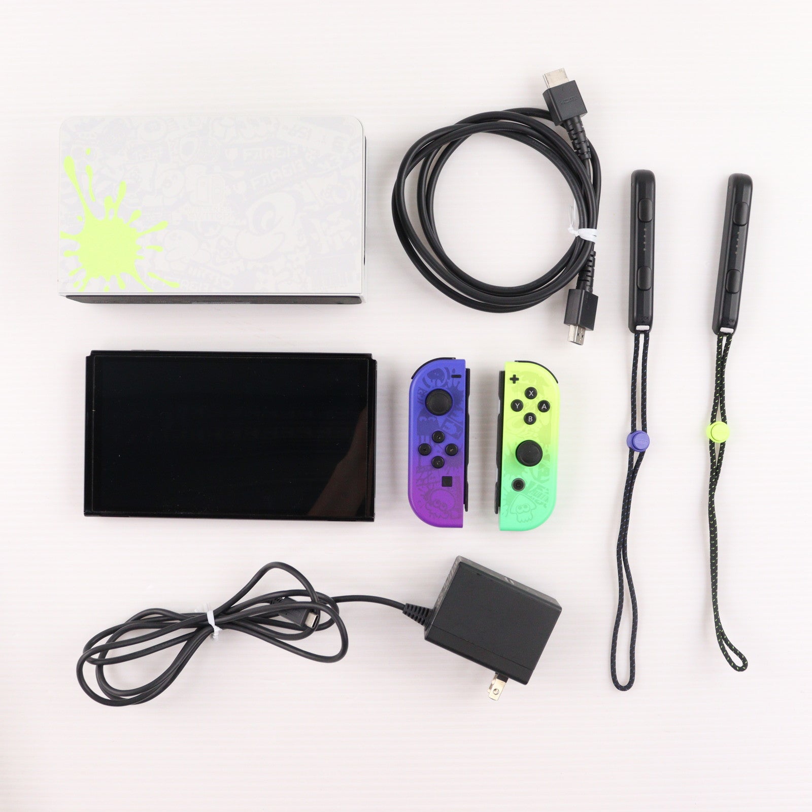 【中古即納】[Switch] (本体) Nintendo Switch(ニンテンドースイッチ) 有機ELモデル スプラトゥーン3エディション 任天堂(HEG-S-KCAAA)(20220826)