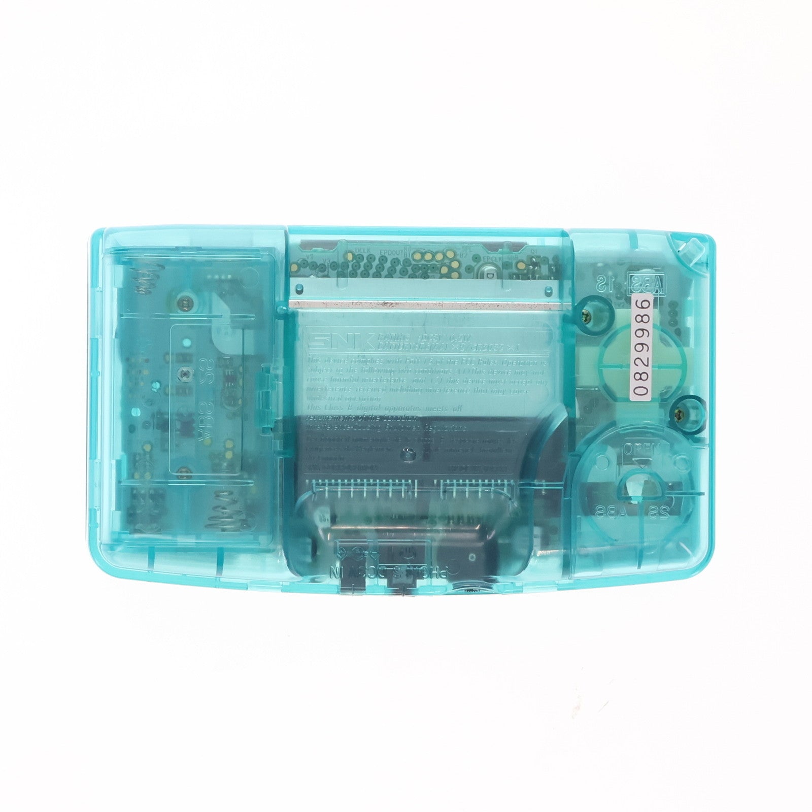 【中古即納】[NGP] (本体) ニューネオジオポケットカラー(NEW NEOGEO POCKET COLOR) クリスタルブルー SNK(NEOP65010)(19991021)