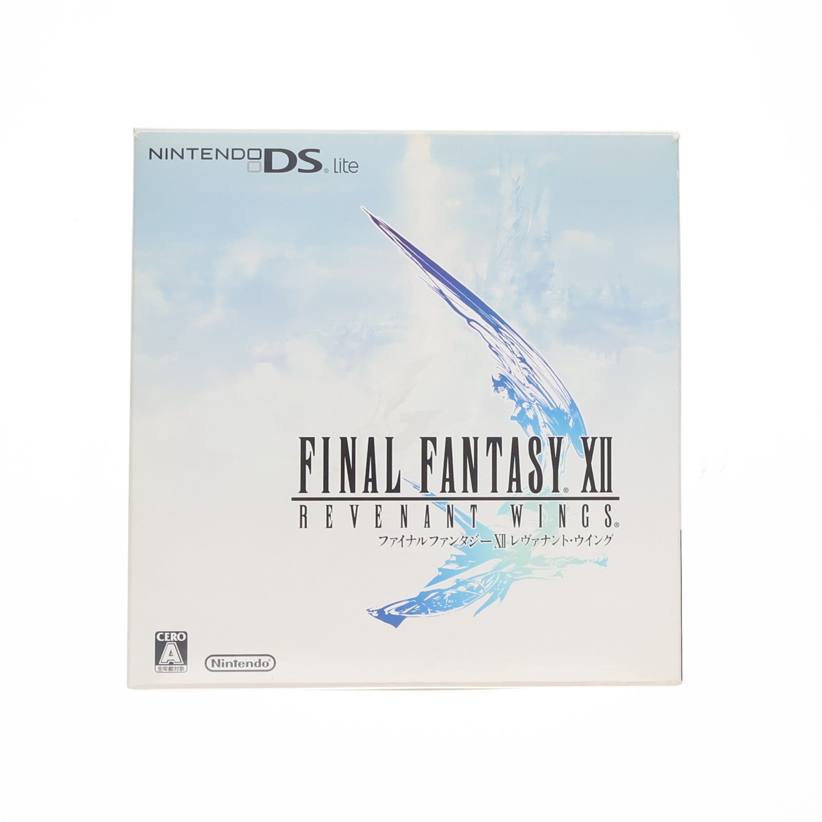 【中古即納】[NDS] (本体) ファイナルファンタジー XII レヴァナント・ウイング スカイパイレーツエディション ニンテンドーDS Lite クリスタルホワイト(オリジナルデザイン)同梱版 スクウェア・エニックス(USG-S-FTWDXF)(20070426)