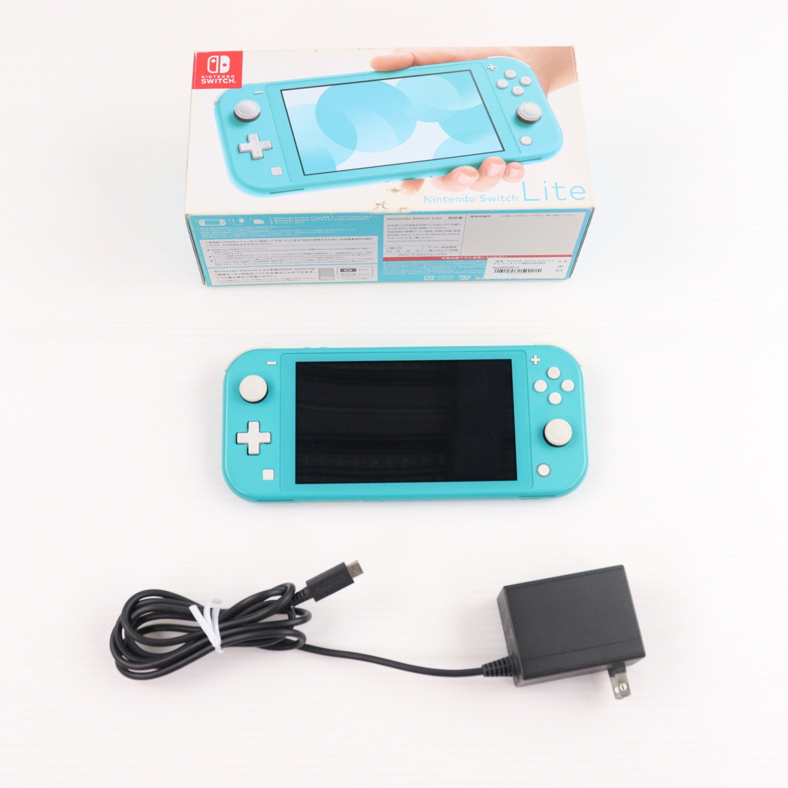 【中古即納】[Switch] (本体) Nintendo Switch Lite(ニンテンドースイッチライト) ターコイズ 任天堂(HDH-S-BAZAA)(20190920)