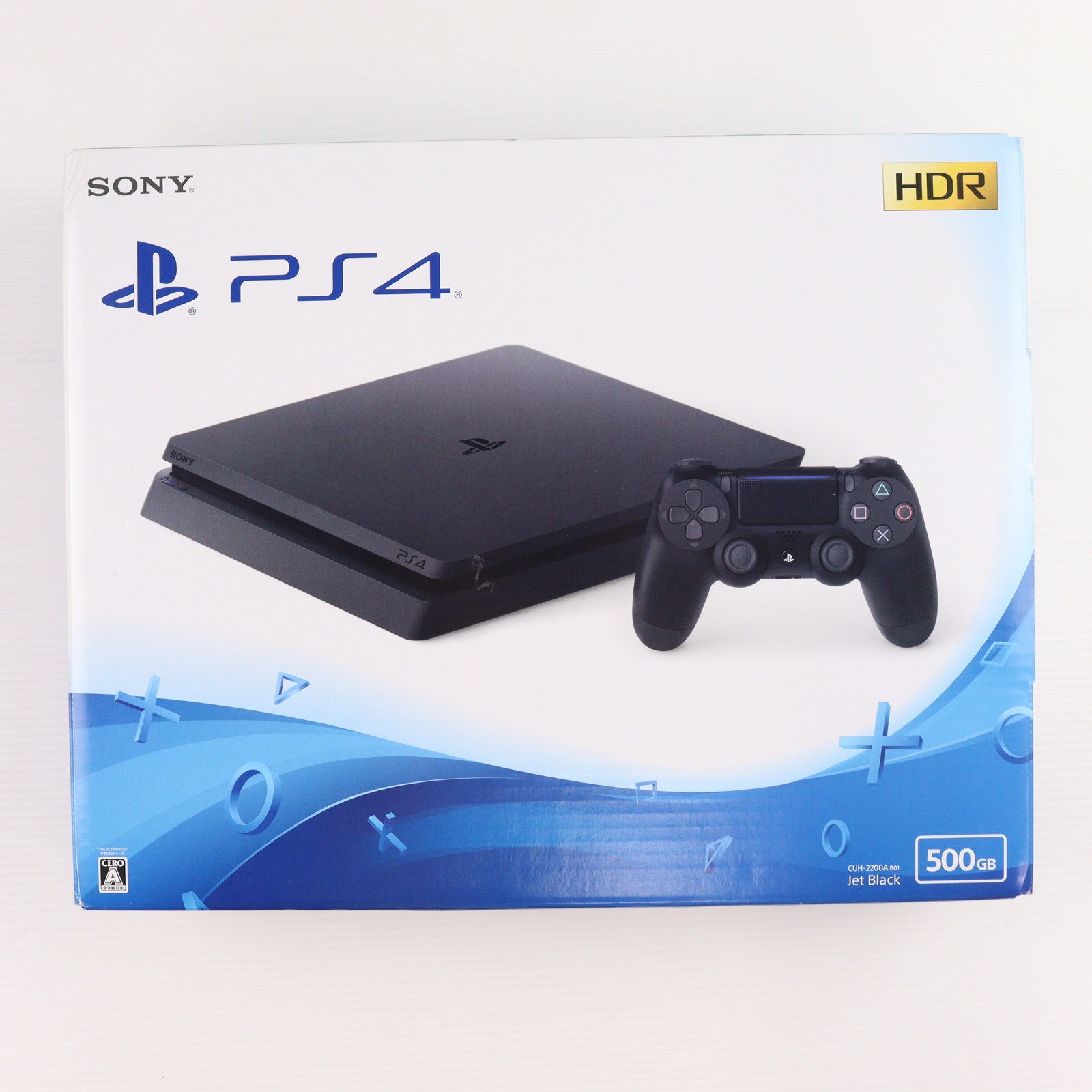 【中古即納】[PS4] (本体) PlayStation 4(プレイステーション4) ジェット・ブラック HDD500GB SIE(CUH-2200AB01)(20180702)
