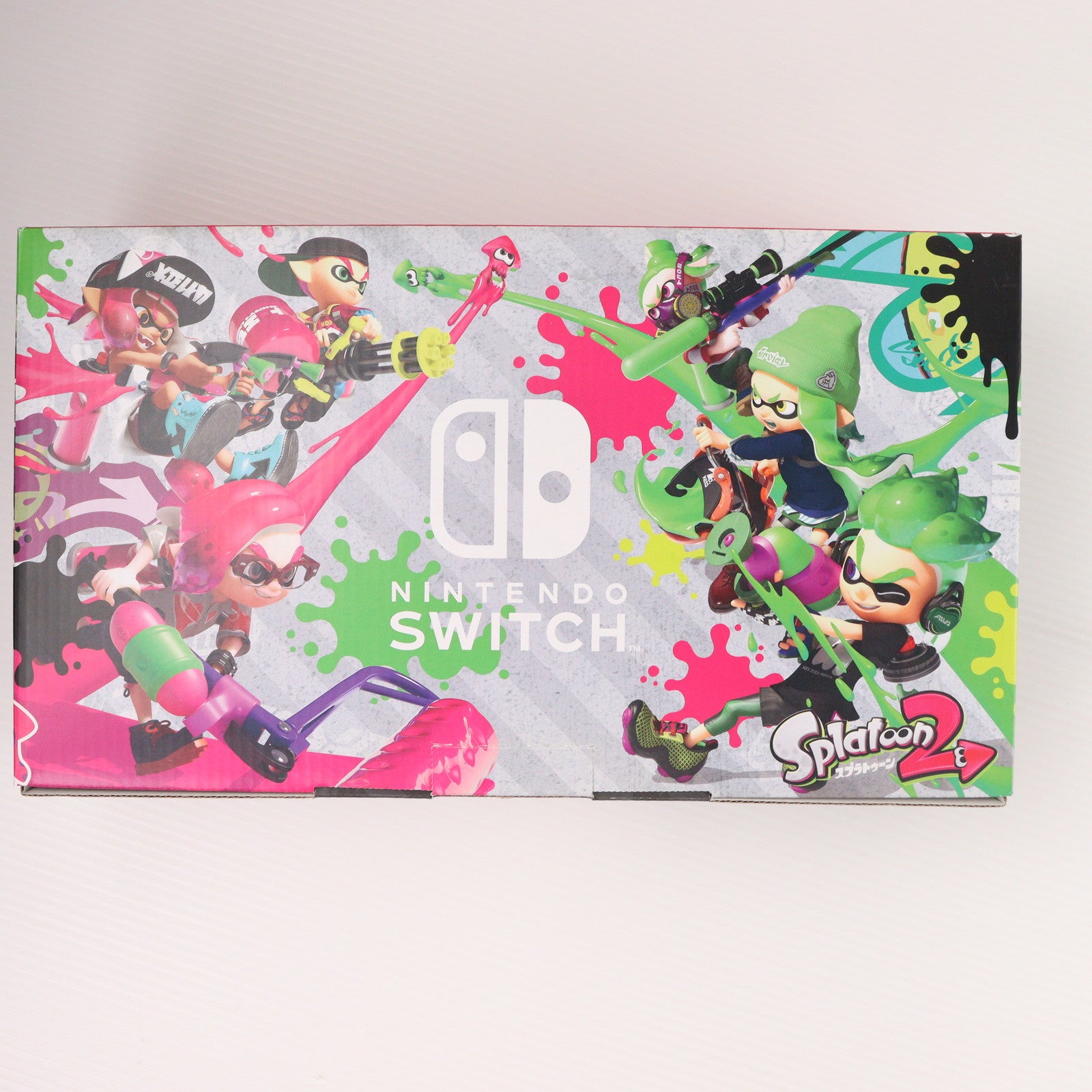 【中古即納】[Switch] (本体) Nintendo Switch(ニンテンドースイッチ) スプラトゥーン2セット 任天堂(HAC-S-KACEA)(20170721)