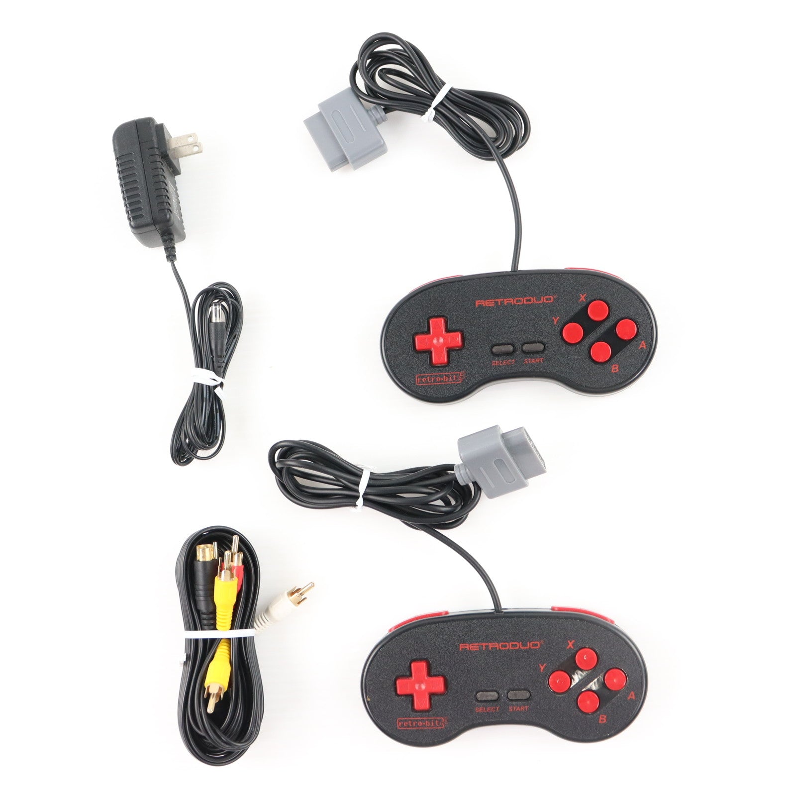 【中古即納】[SFC] (本体) RETRO DUO(レトロデュオ) FC/SFC互換機 スリーアロー(THA-OT901)(20201130)