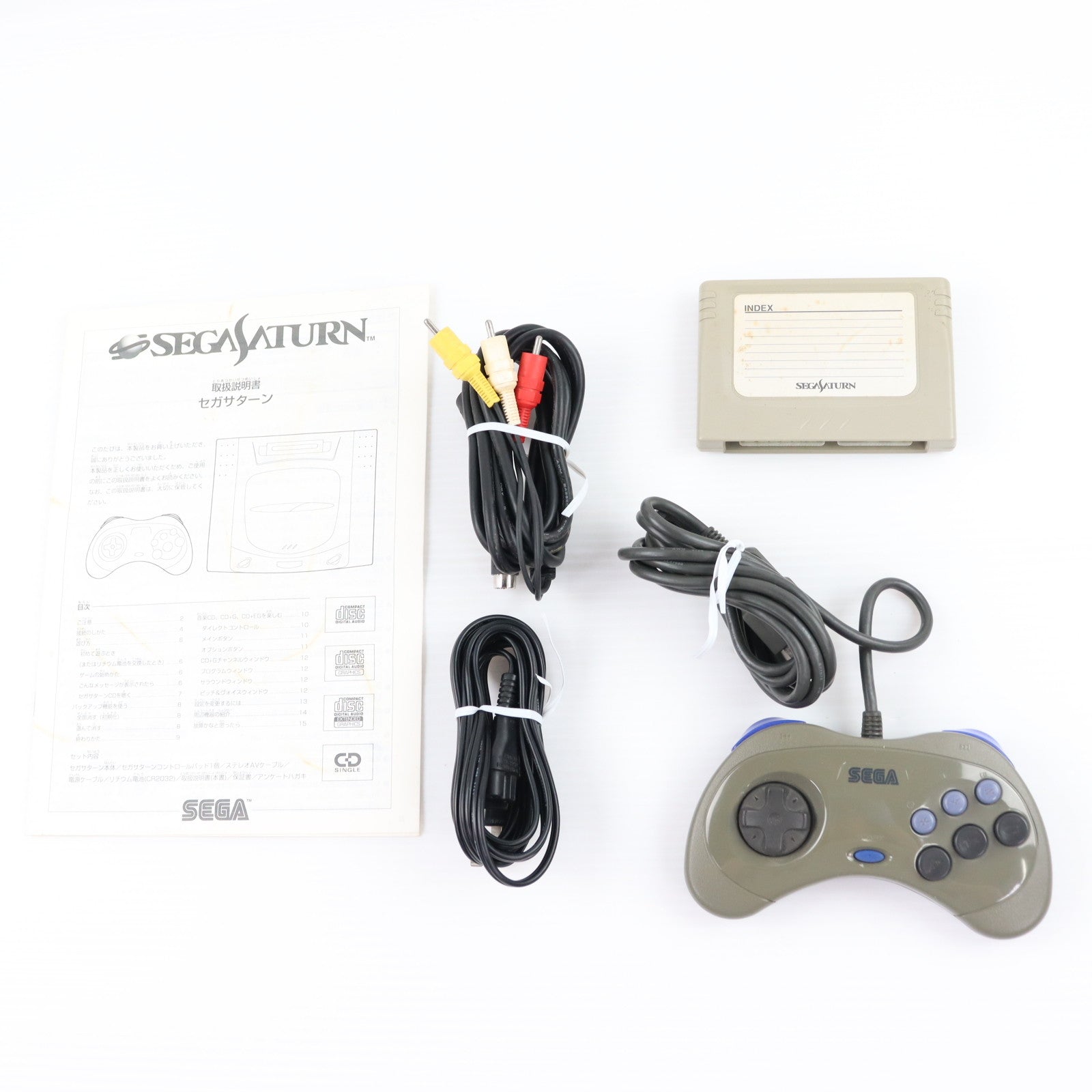 【中古即納】[SS] (本体) セガサターン グレー セガ(HST-0004)(19950704)