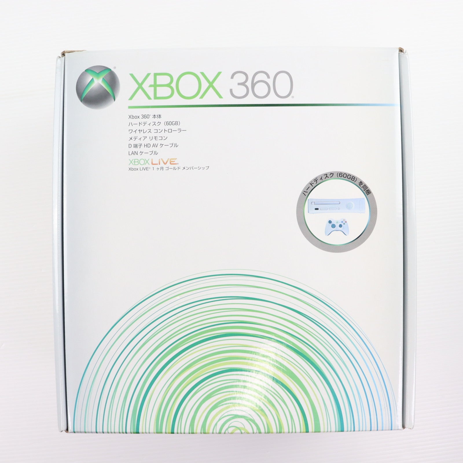 【中古即納】[Xbox360] (本体) Xbox 360 スタンダードモデル 60GB HDMI端子搭載型 日本マイクロソフト(B4J-00184)(20080911)