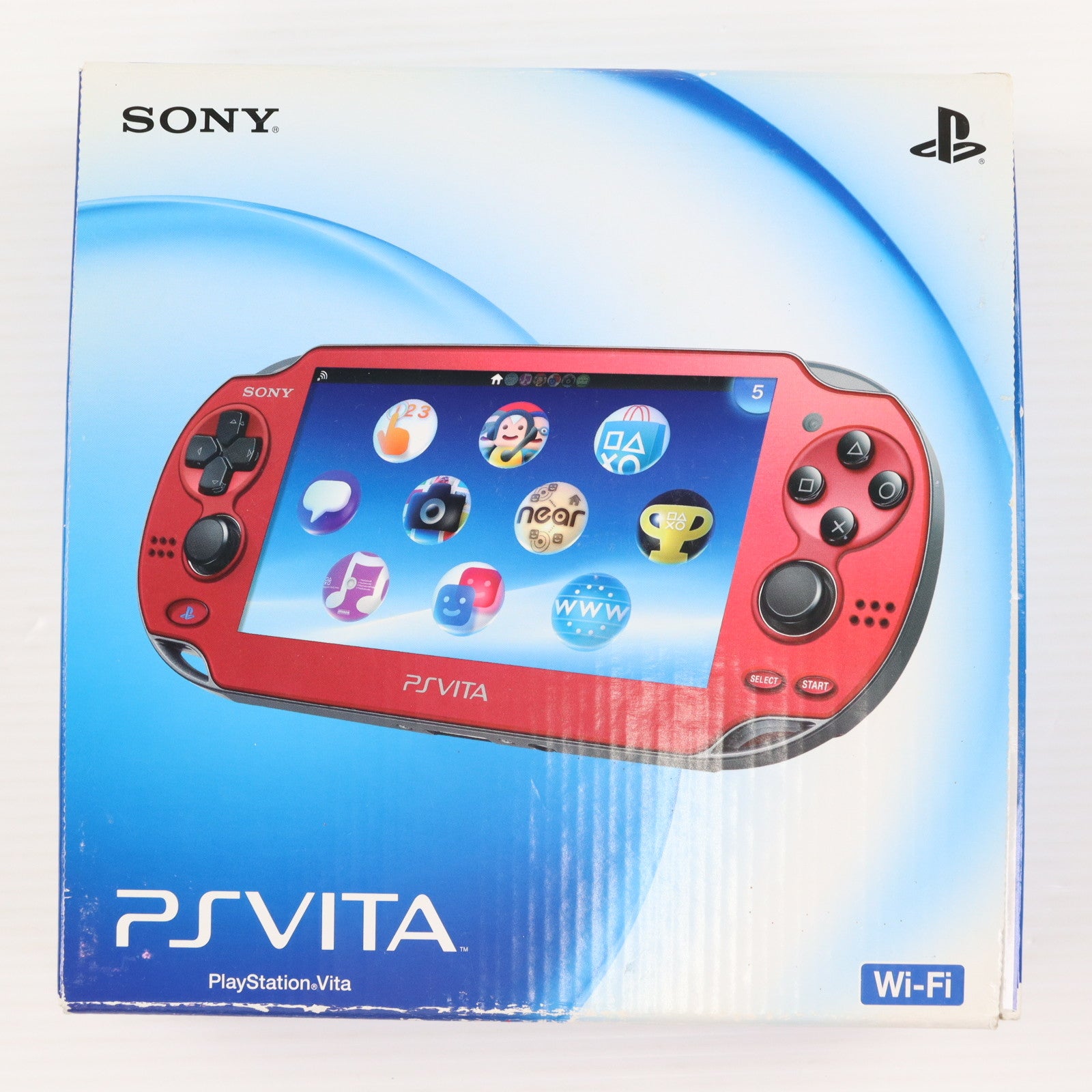 【中古即納】[PSVita] (本体) PlayStation Vita(プレイステーション ヴィータ) Wi-Fiモデル コズミック・レッド SCE(PCH-1000ZA03)(20121115)