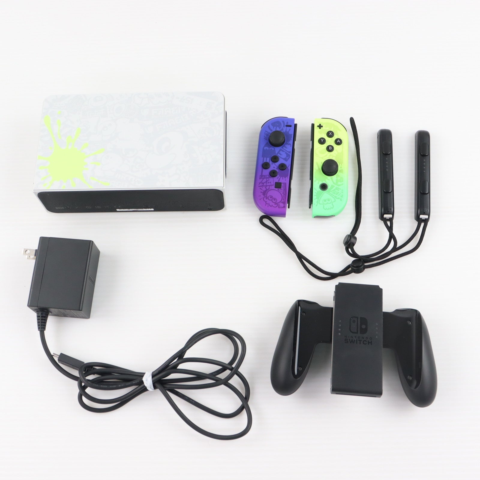 【中古即納】[Switch] (本体) Nintendo Switch(ニンテンドースイッチ) 有機ELモデル スプラトゥーン3エディション 任天堂(HEG-S-KCAAA)(20220826)