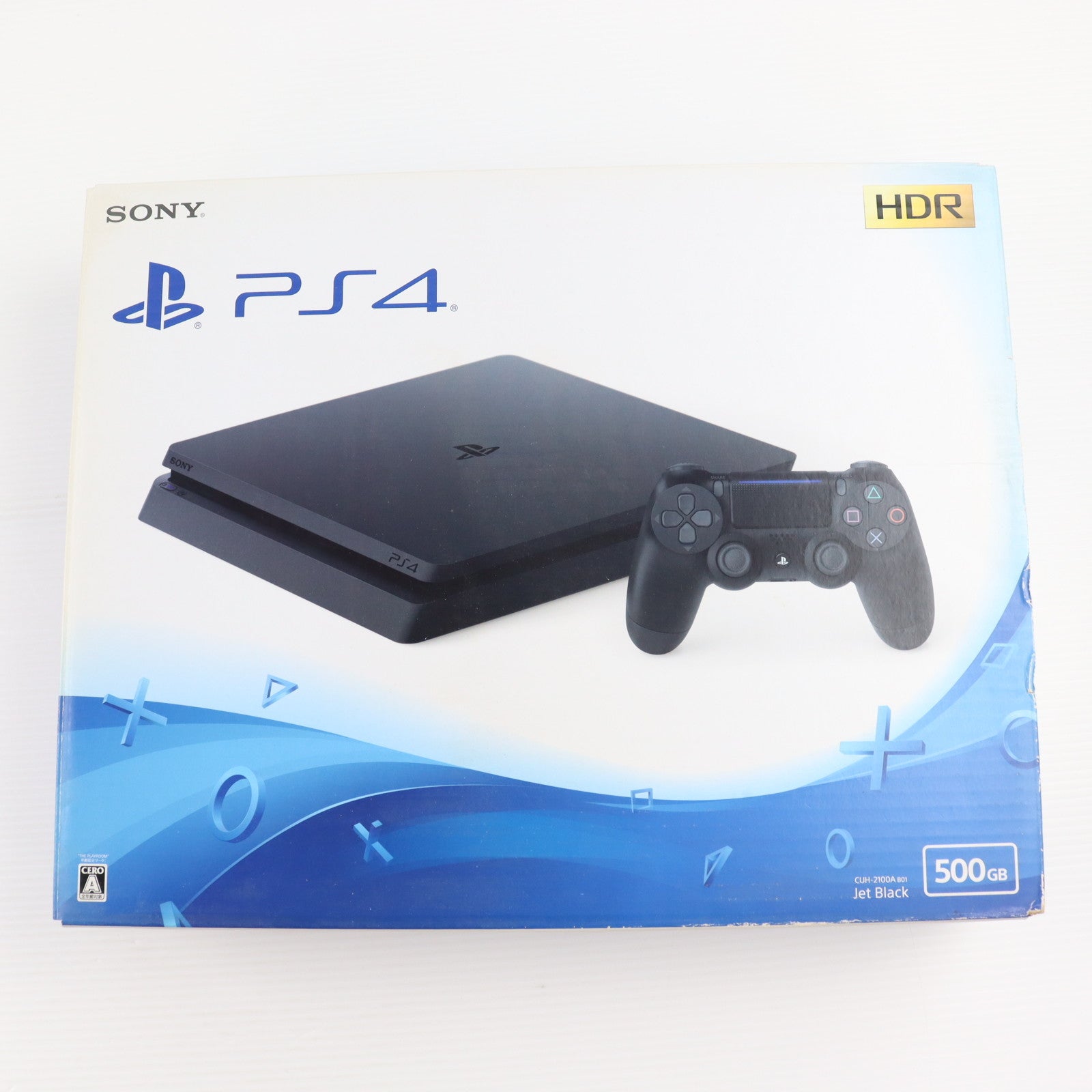 【中古即納】[PS4] (本体) PlayStation 4(プレイステーション4) ジェット・ブラック HDD500GB SIE(CUH-2100AB01)(20170724)