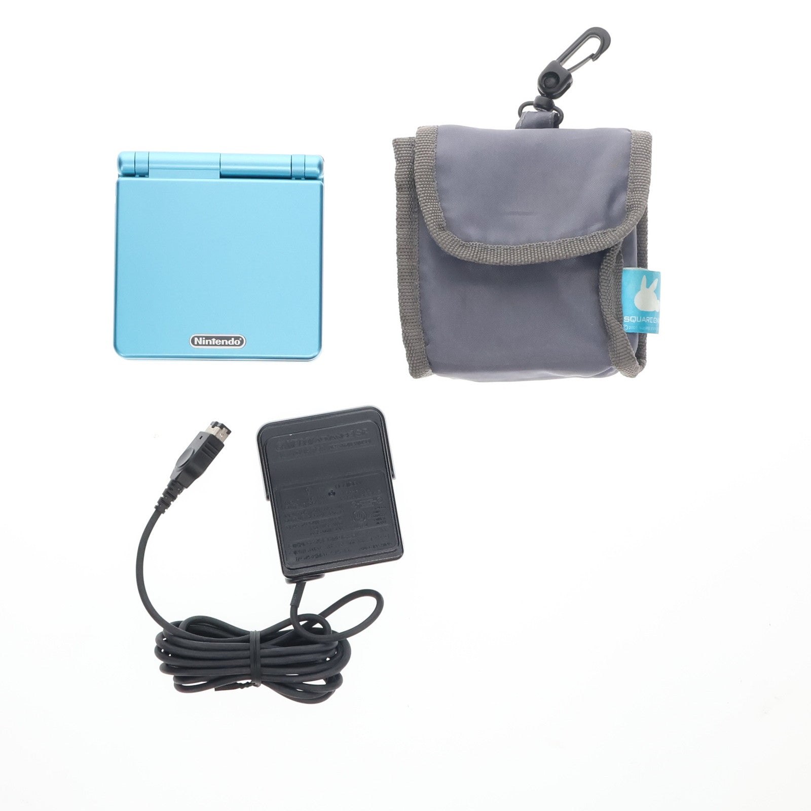 【中古即納】[GBA] (本体) GAMEBOY ADVANCE SP(ゲームボーイアドバンスSP) 新約 聖剣伝説 MANA BLUE EDITION(マナ・ブルー エディション) 任天堂(AGS-S-ZMBBVS)(20030829)