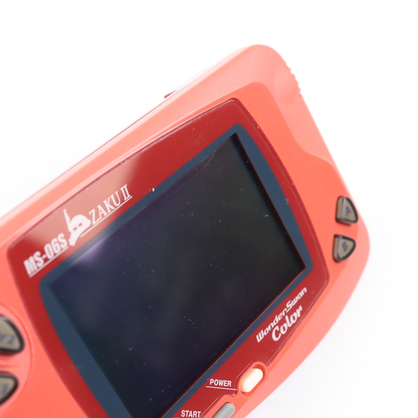 【中古即納】[WS] (本体) 限定品 WonderSwan Color(ワンダースワンカラー) シャアザクバージョン バンダイ(SWJ-MS06S2)(20011231)