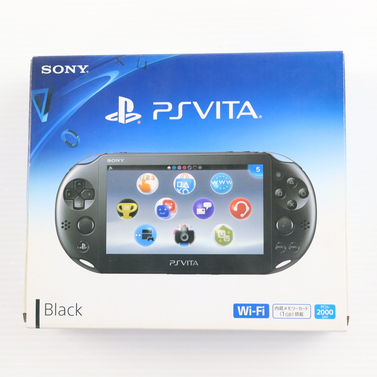 【中古即納】[PSVita] (本体) PlayStation Vita(プレイステーション ヴィータ) Wi-Fiモデル ブラック SCE(PCH-2000ZA11)(20131010)