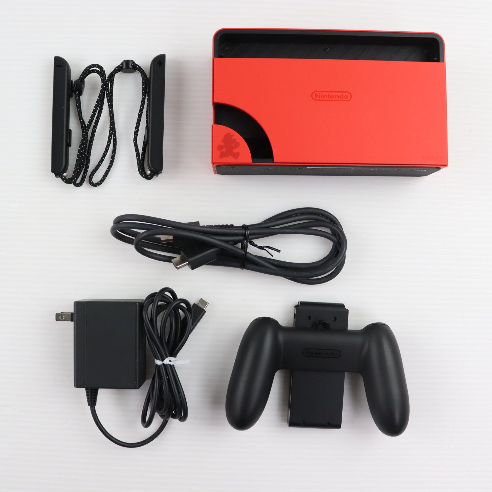 【中古即納】[Switch] (本体) Nintendo Switch(ニンテンドースイッチ) 有機ELモデル マリオレッド 任天堂(HEG-S-RAAAA)(20231006)