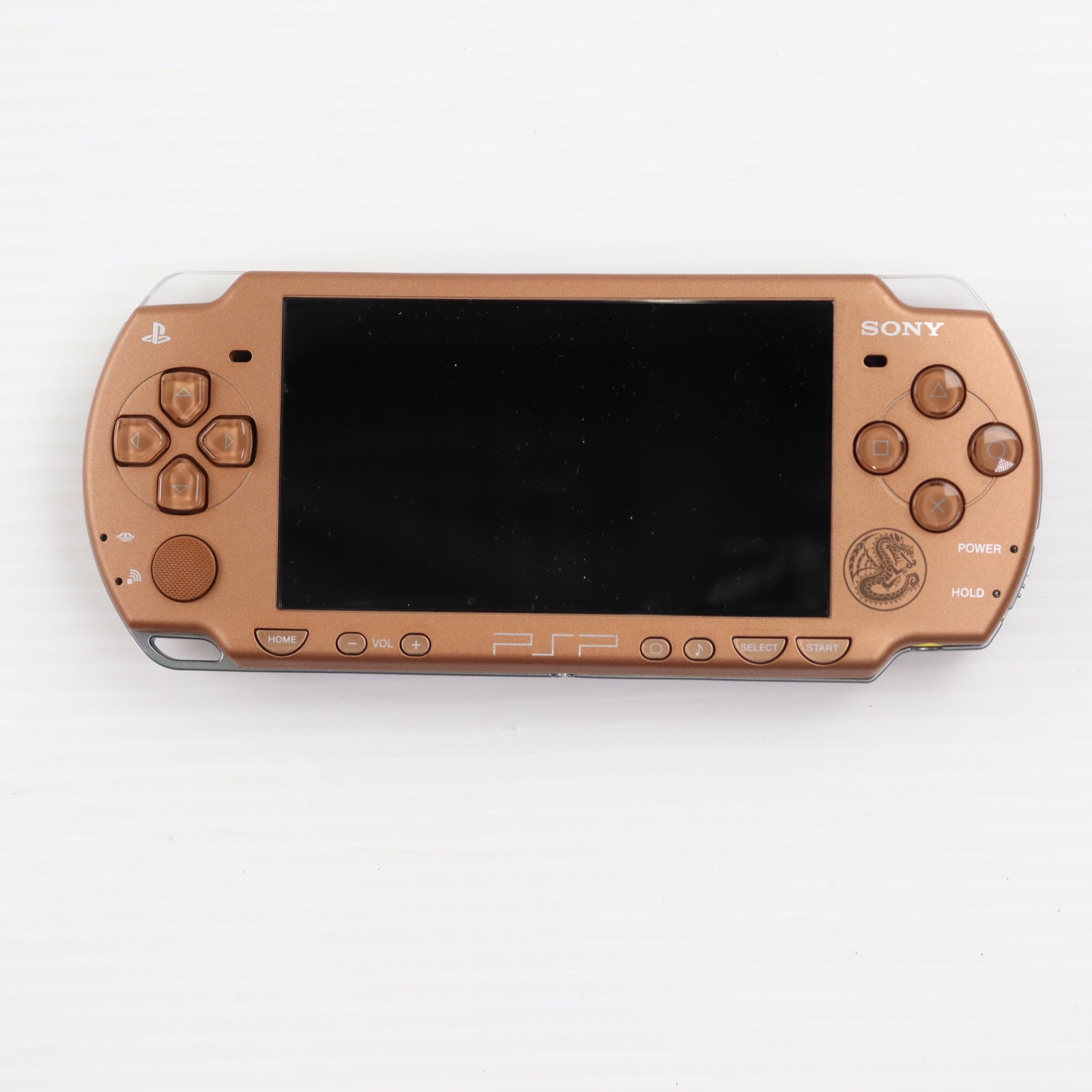【中古即納】[PSP] (本体) モンスターハンターポータブル 2nd ハンターズパックG オリジナルデザイン本体(PSP-2000ZN)同梱版 カプコン(CPCS-01034)(20080327)
