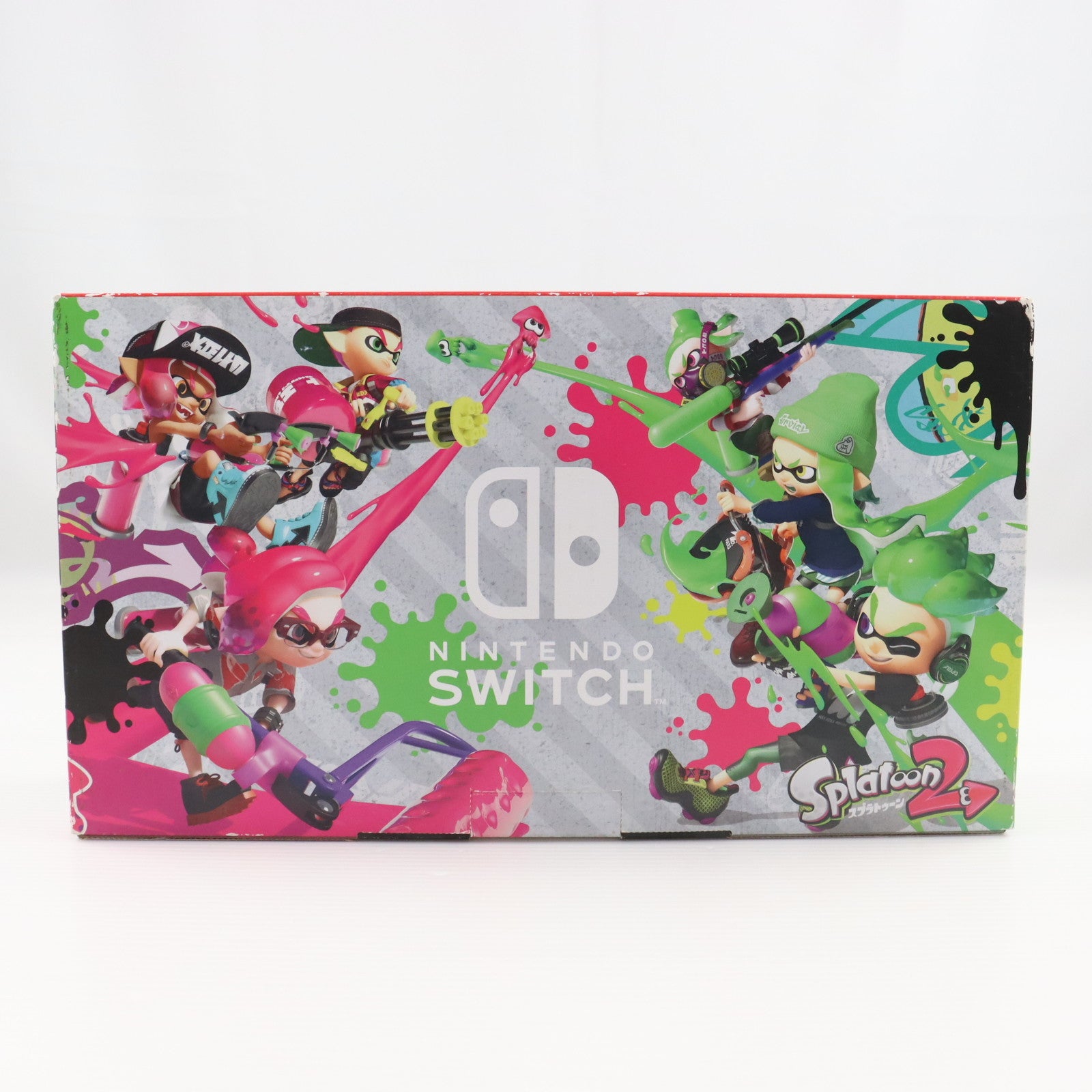 【中古即納】[Switch] (本体) Nintendo Switch(ニンテンドースイッチ) スプラトゥーン2セット 任天堂(HAC-S-KACEA)(20170721)