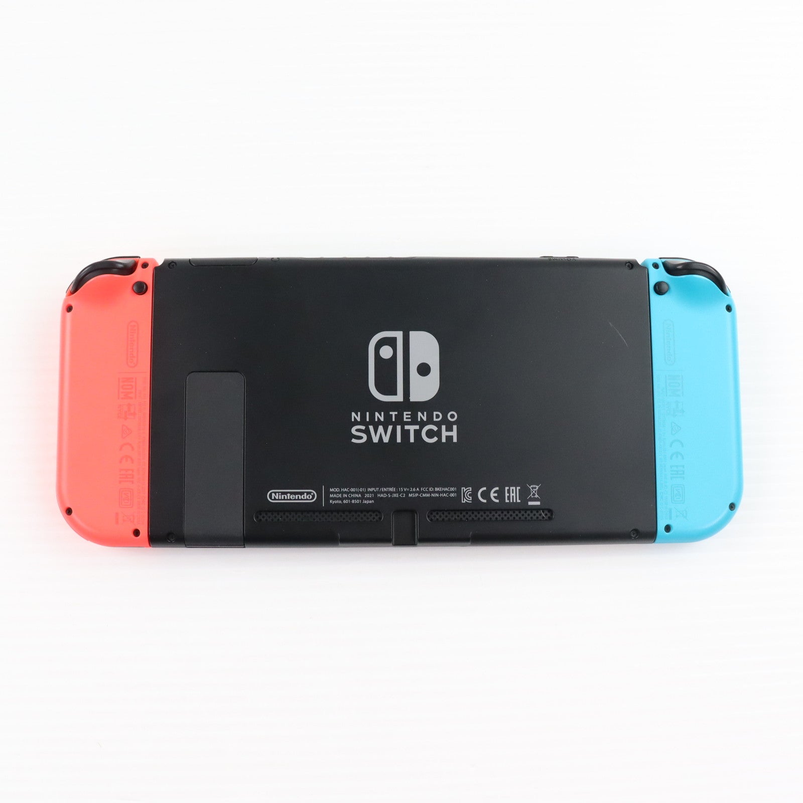 【中古即納】[Switch] (本体) Nintendo Switch(ニンテンドースイッチ) Joy-Con(L) ネオンブルー/(R) ネオンレッド 任天堂(HAD-S-KABAA)(20190830)