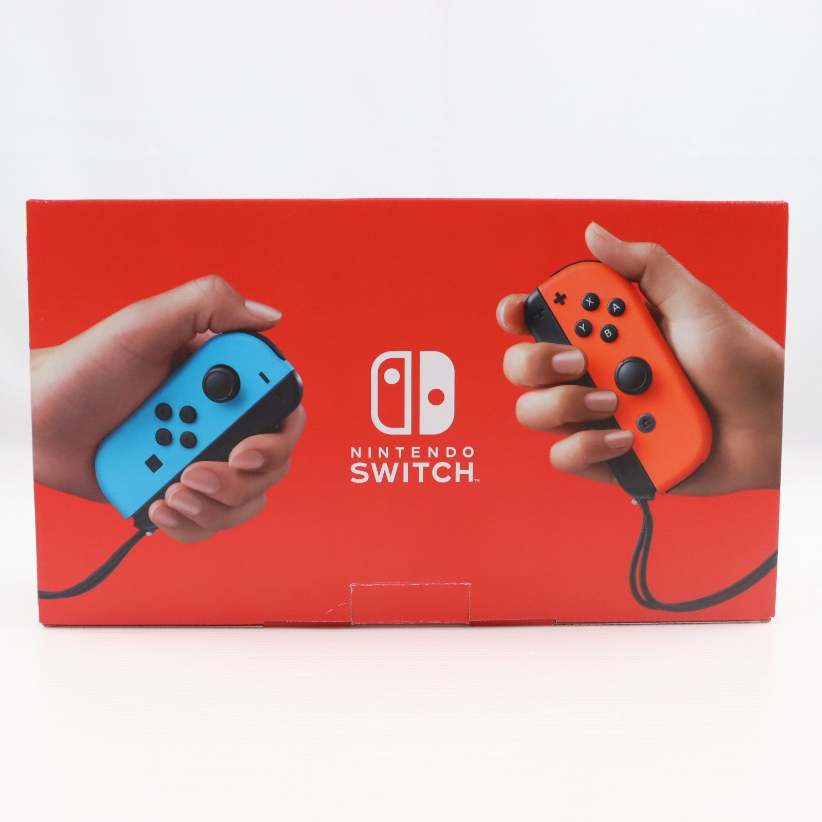 【中古即納】[Switch] (本体) Nintendo Switch(ニンテンドースイッチ) Joy-Con(L) ネオンブルー/(R) ネオンレッド 任天堂(HAD-S-KABAA)(20190830)