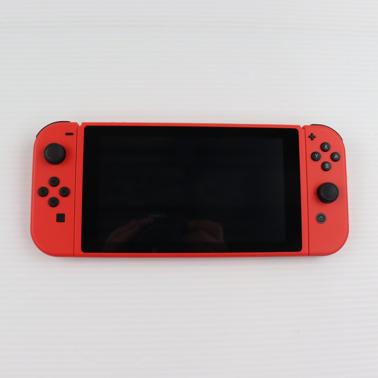 【中古即納】[Switch] (本体)(保護フィルム無し) Nintendo Switch(ニンテンドースイッチ) マリオレッド×ブルー セット 任天堂(HAD-S-RAAAF)(20210212)