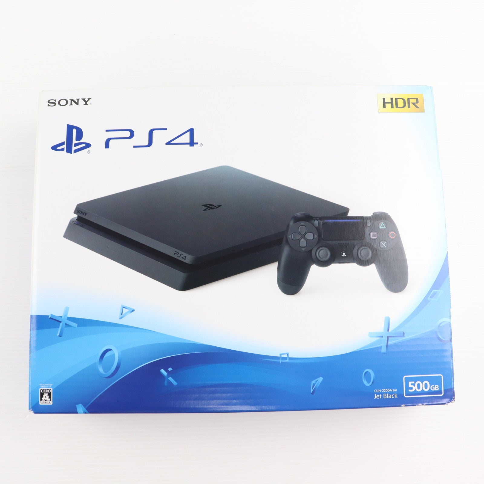 【中古即納】[PS4] (本体) PlayStation 4(プレイステーション4) ジェット・ブラック HDD500GB SIE(CUH-2200AB01)(20180702)