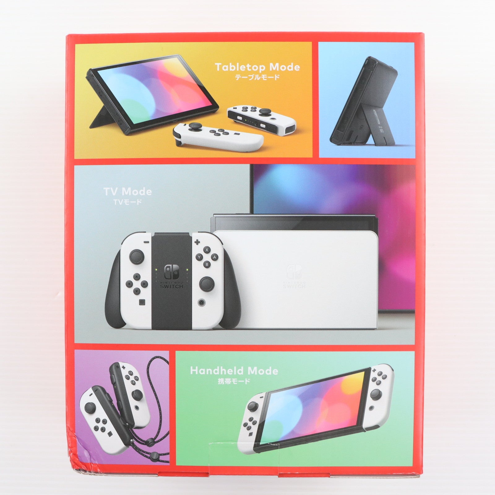 【中古即納】[Switch] (本体)(未使用) Nintendo Switch(有機ELモデル) ニンテンドースイッチ Joy-Con(L)/R ホワイト 任天堂(HEG-S-KAAAA)(20211008)