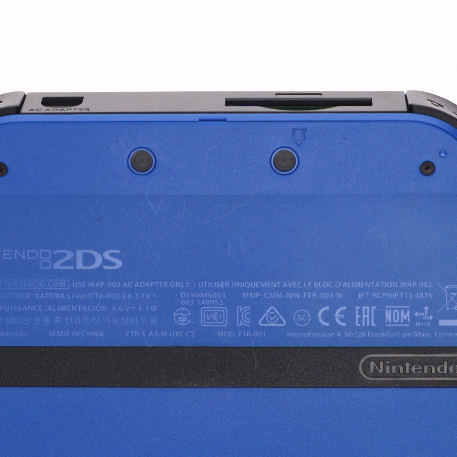【中古即納】[3DS] (本体) ニンテンドー2DS ブルー 任天堂(FTR-S-BCAA)(20160915)