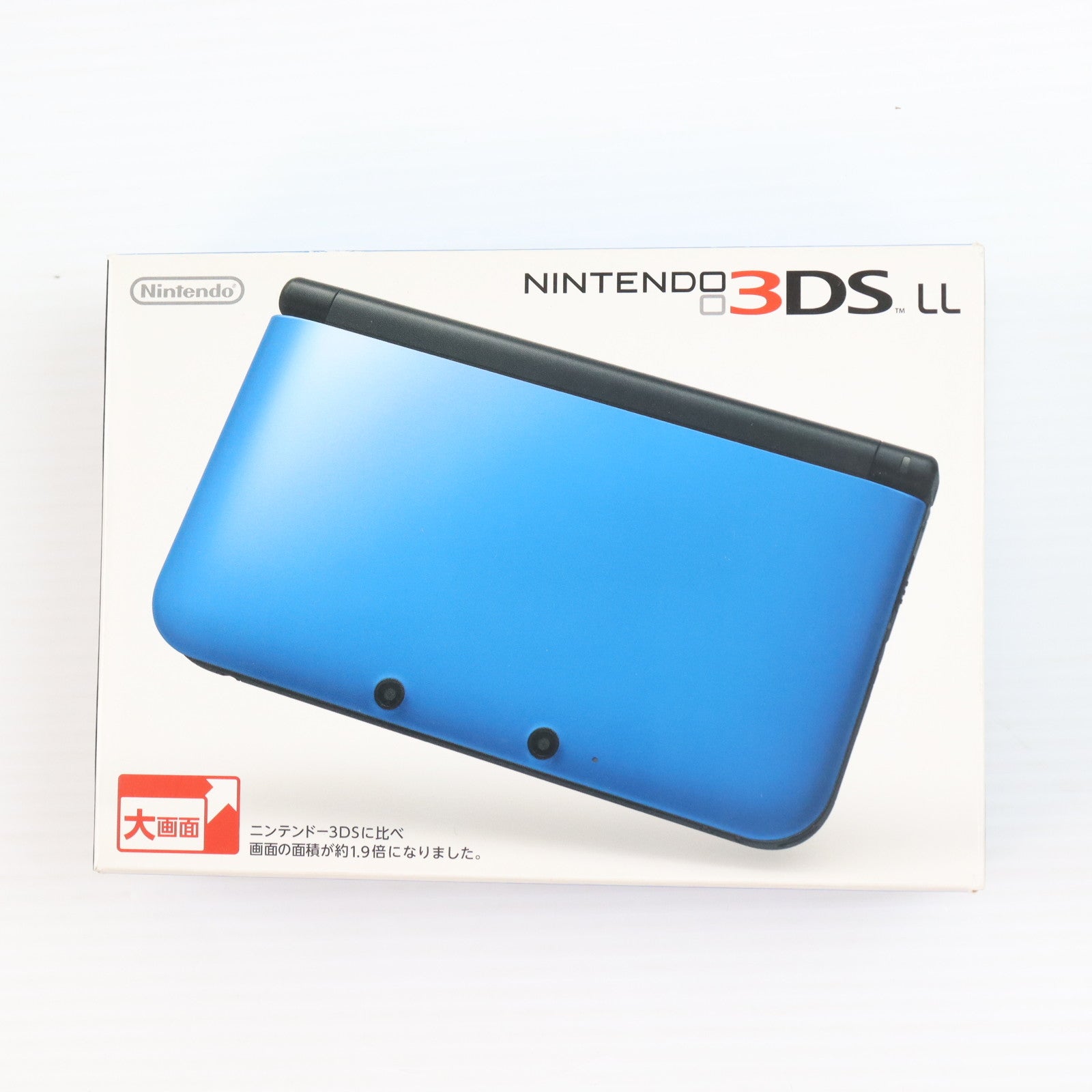 【中古即納】[3DS] (本体) ニンテンドー3DS LL ブルー×ブラック 任天堂(SPR-S-BAKK)(20121011)