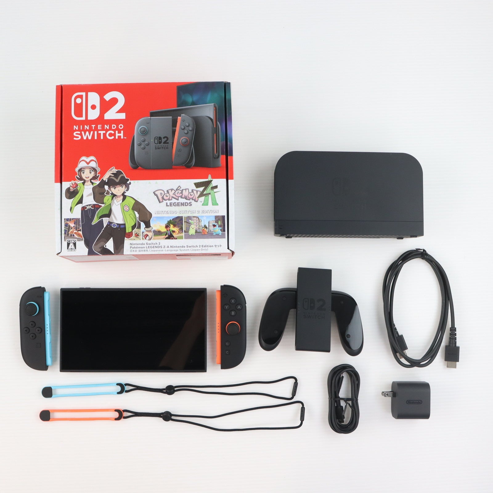 【中古即納】[Switch2] (本体)(ソフト無し) Nintendo Switch 2(ニンテンドースイッチ2)(日本語・国内専用) Pok&eacute;mon LEGENDS Z-A Nintendo Switch 2 Edition(ポケモンレジェンズ ゼットエー ニンテンドースイッチ2エディション) 任天堂(BEE-S-KB6PC)(20251016)