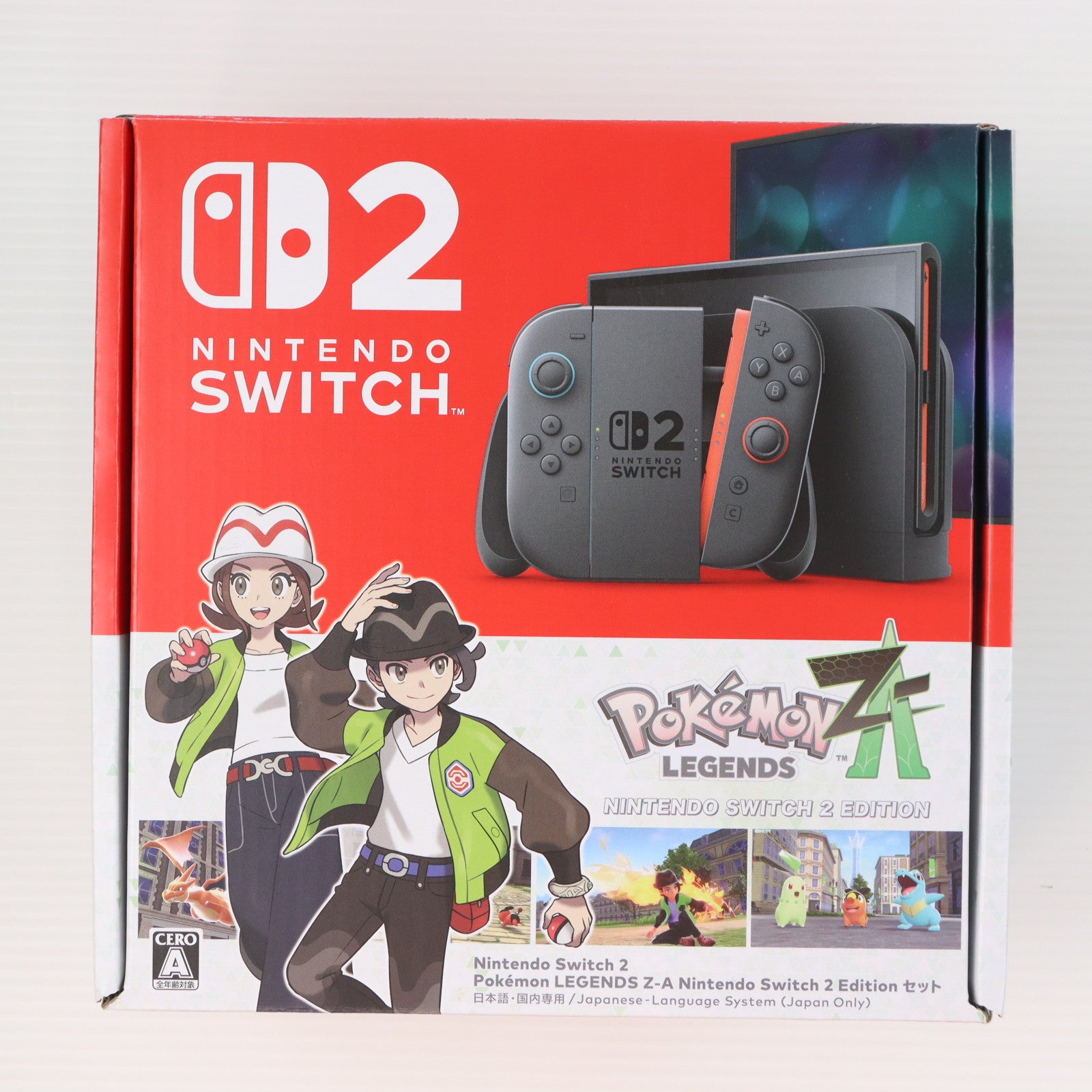 【中古即納】[Switch2] (本体)(ソフト無し) Nintendo Switch 2(ニンテンドースイッチ2)(日本語・国内専用) Pok&eacute;mon LEGENDS Z-A Nintendo Switch 2 Edition(ポケモンレジェンズ ゼットエー ニンテンドースイッチ2エディション) 任天堂(BEE-S-KB6PC)(20251016)