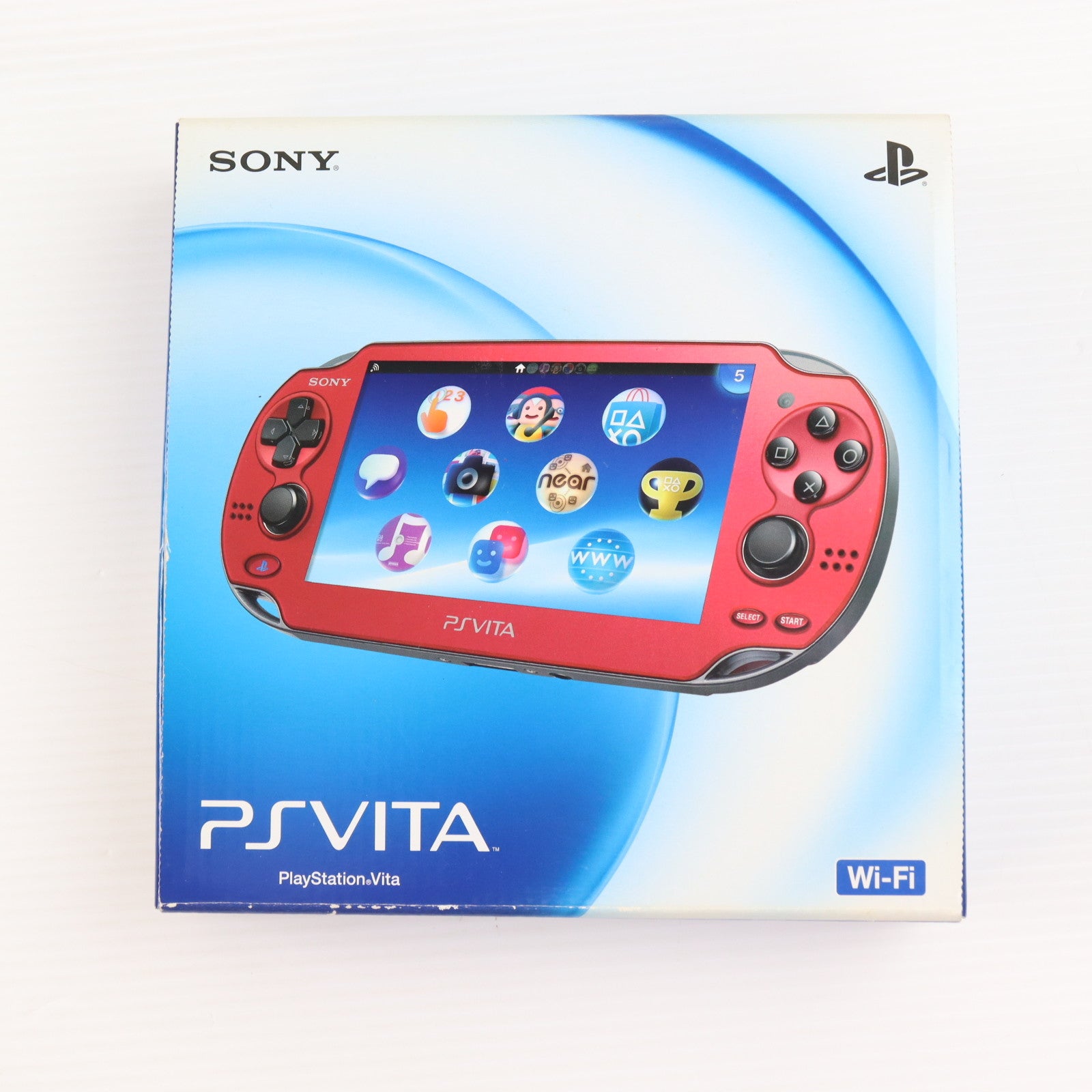 【中古即納】[PSVita] (本体) PlayStation Vita(プレイステーション ヴィータ) Wi-Fiモデル コズミック・レッド SCE(PCH-1000ZA03)(20121115)
