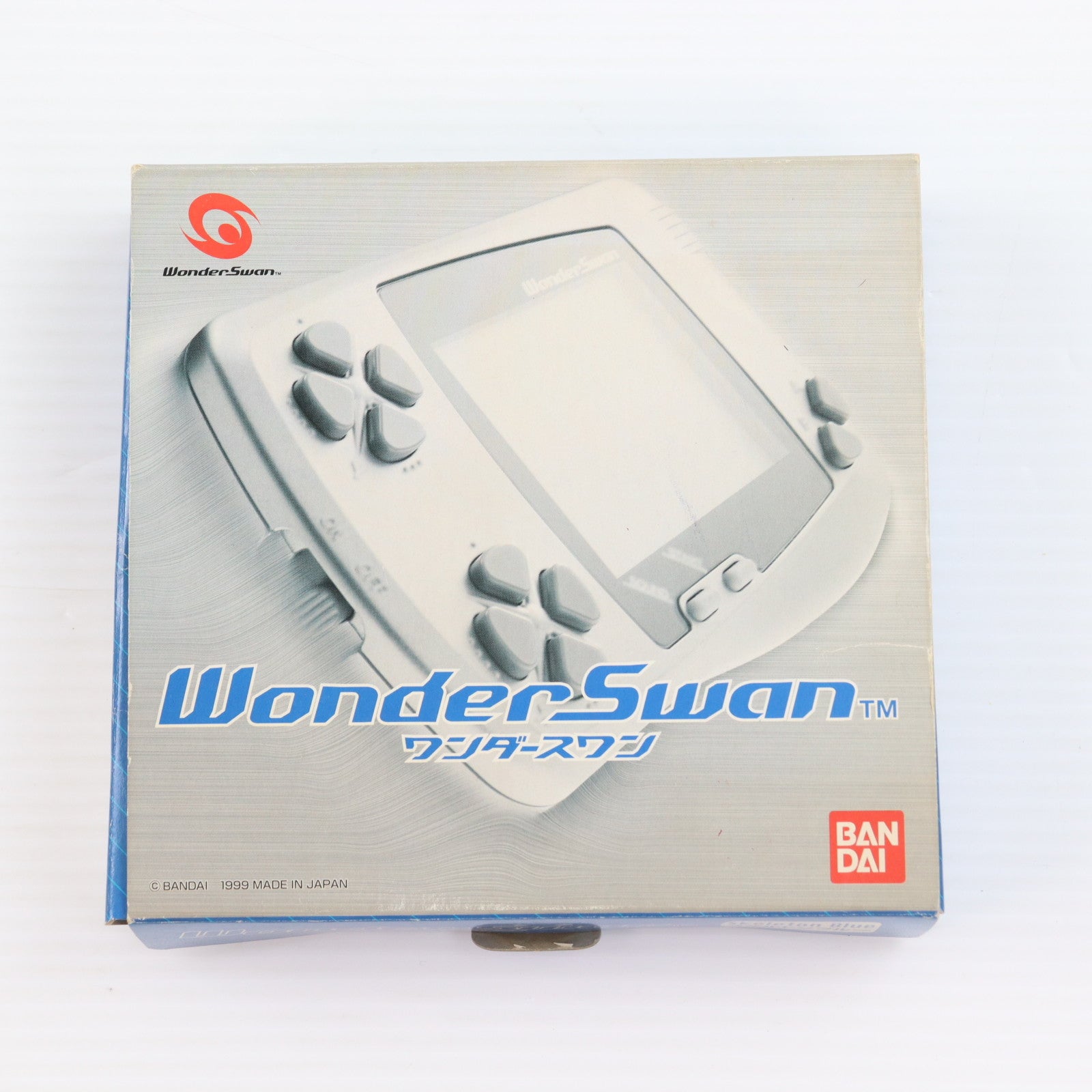 【中古即納】[WS] (本体) WonderSwan(ワンダースワン) スケルトンブルー バンダイ(SWJ-77701B)(19990304)
