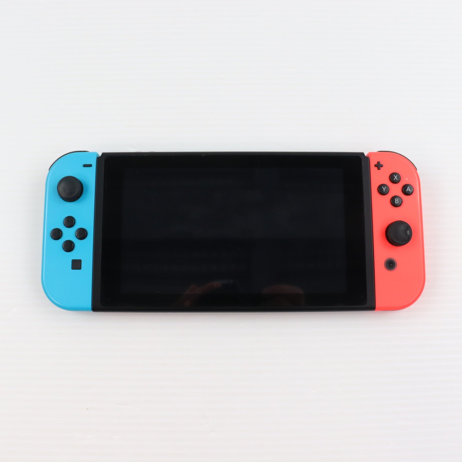 【中古即納】[Switch] (本体) Nintendo Switch(ニンテンドースイッチ) Joy-Con(L) ネオンブルー/R ネオンレッド 任天堂(HAD-S-KABAH)(20190830)