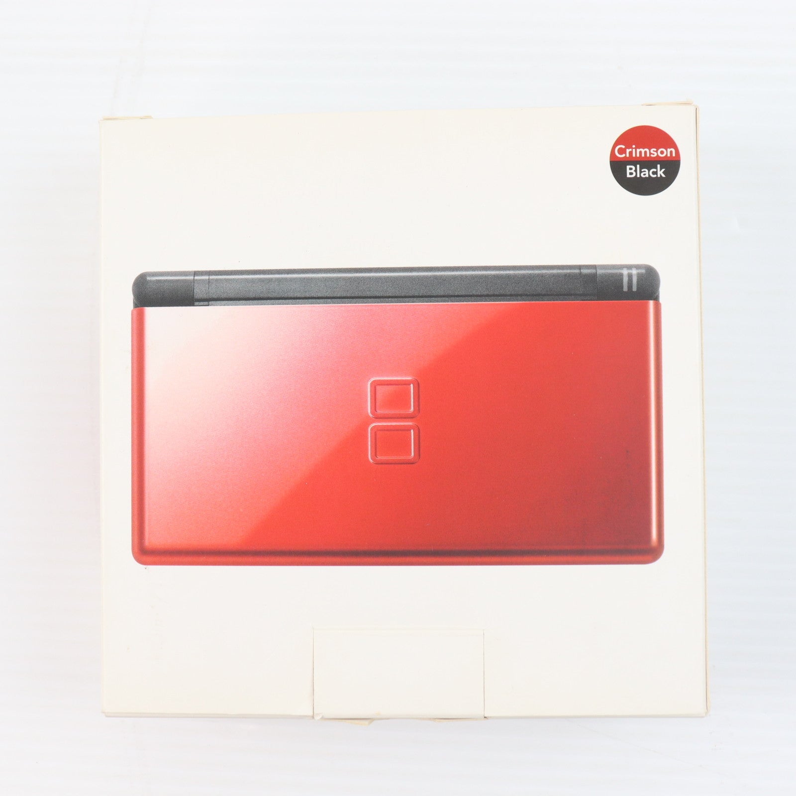 【中古即納】[NDS] (本体) ニンテンドーDS Lite(ライト) クリムゾンブラック 任天堂(USG-S-RMKA)(20071004)