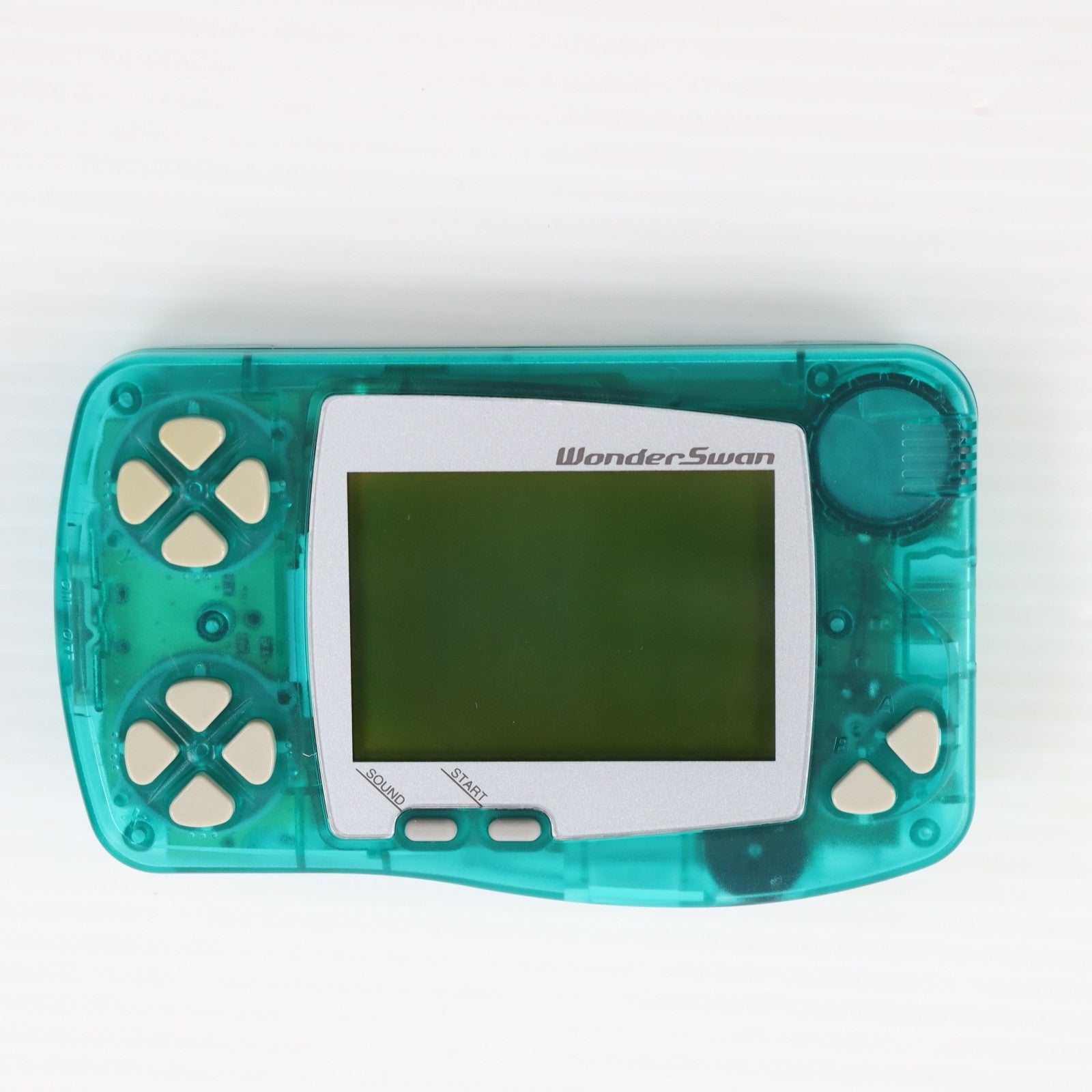 【中古即納】[WS] (本体) WonderSwan(ワンダースワン) スケルトングリーン バンダイ(SWJ-77701G)(19990304)