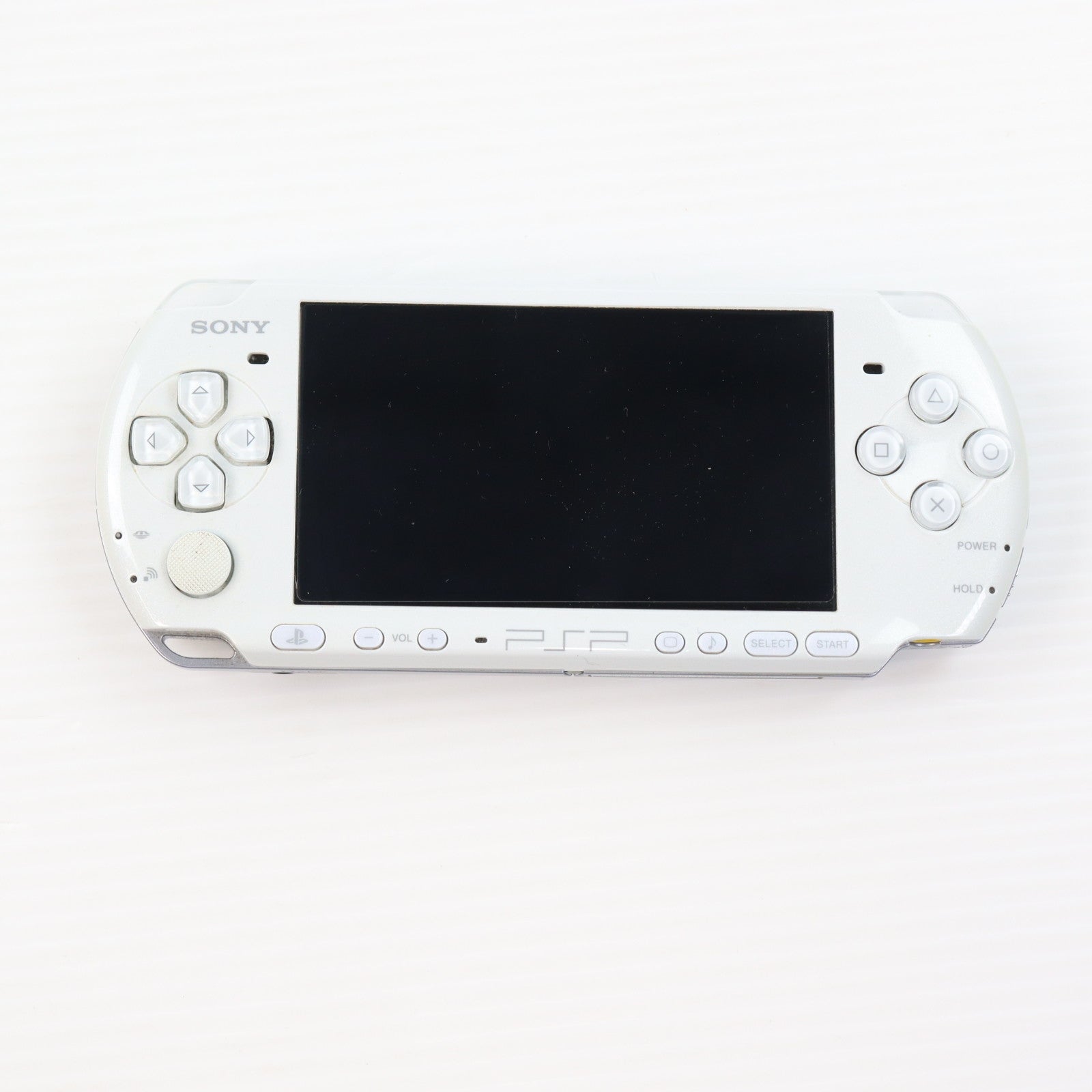 【中古即納】[PSP] (本体) PlayStation Portable(プレイステーション・ポータブル) パール・ホワイト SCE(PSP-3000PW)(20081016)
