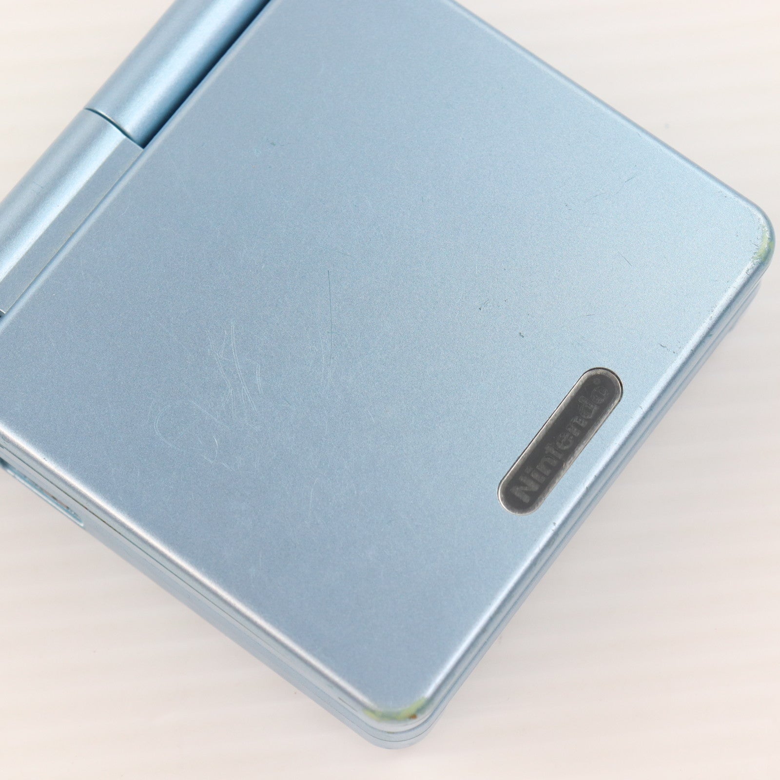 【中古即納】[GBA] (本体) GAMEBOY ADVANCE SP(ゲームボーイアドバンスSP) パールブルー 任天堂(AGS-S-PBA)(20030905)