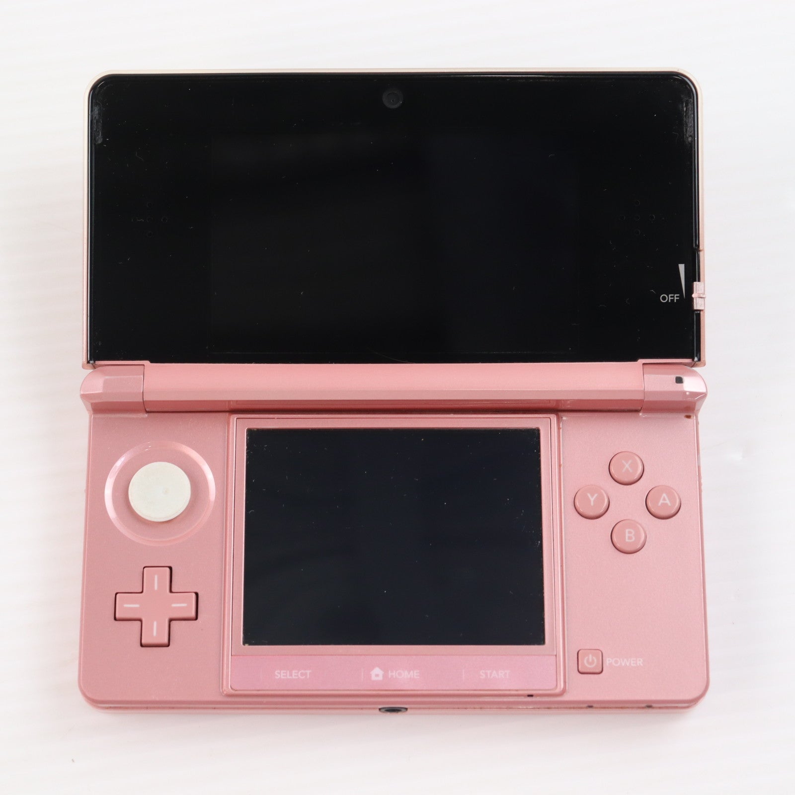 【中古即納】[3DS] (本体) ニンテンドー3DS ミスティピンク 任天堂(CTR-S-PAAA)(20111020)