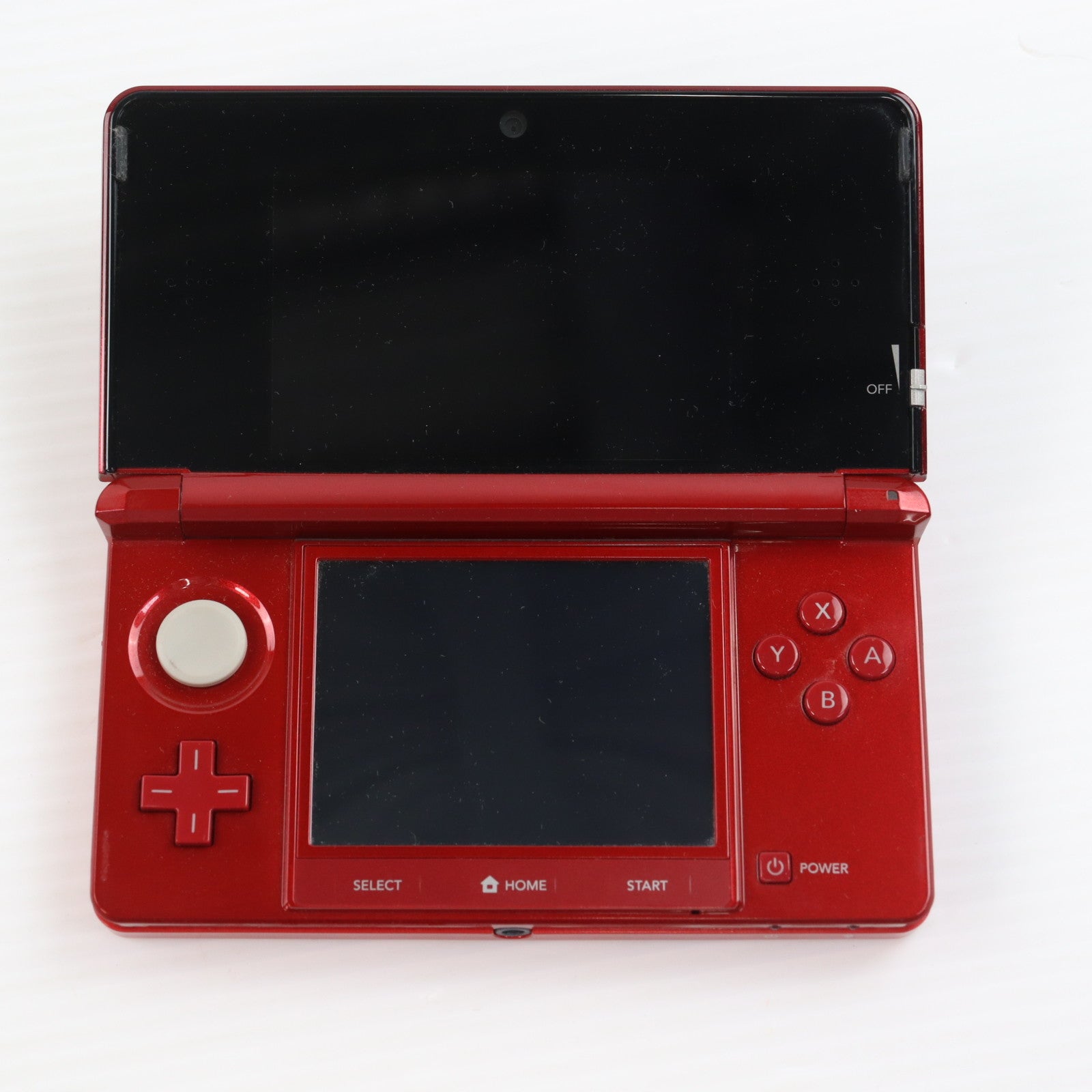 【中古即納】[3DS] (本体) ニンテンドー3DS フレアレッド 任天堂(CTR-S-RAAA)(20110714)