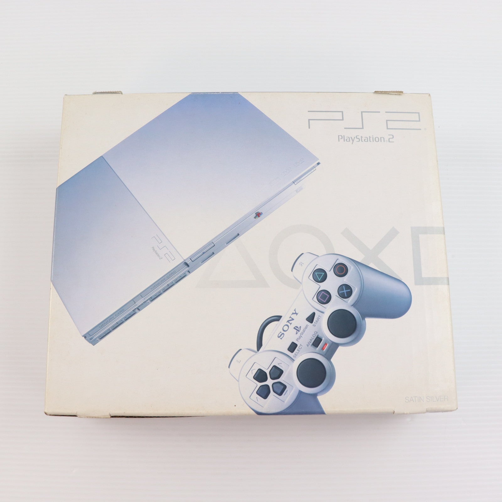 【中古即納】[PS2] (本体) PlayStation 2(プレイステーション2) サテン・シルバー SCE(SCPH-90000SS)(20071122)