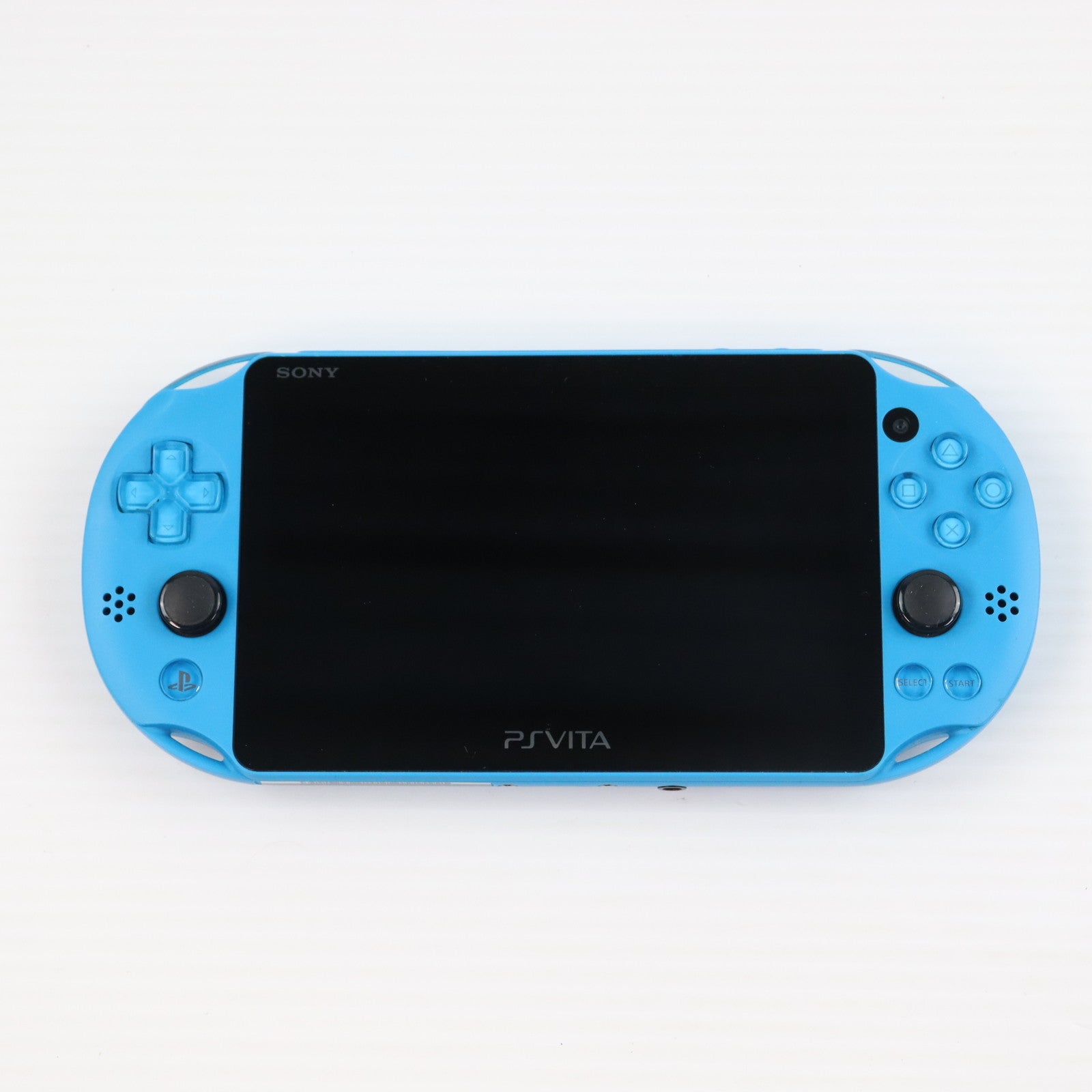 【中古即納】[PSVita] (本体) PlayStation Vita(プレイステーション ヴィータ) Wi-Fiモデル アクア・ブルー SCE(PCH-2000ZA23)(20150917)