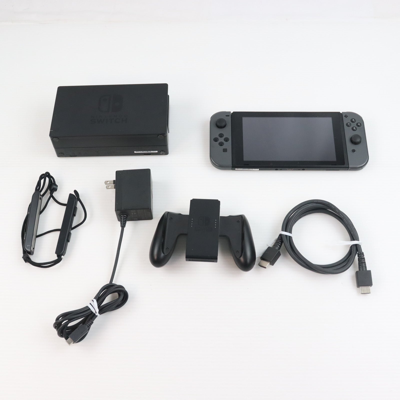 【中古即納】[Switch] (本体) Nintendo Switch(ニンテンドースイッチ) Joy-Con(L)/(R) グレー 任天堂(HAD-S-KAAAH)(20230412)