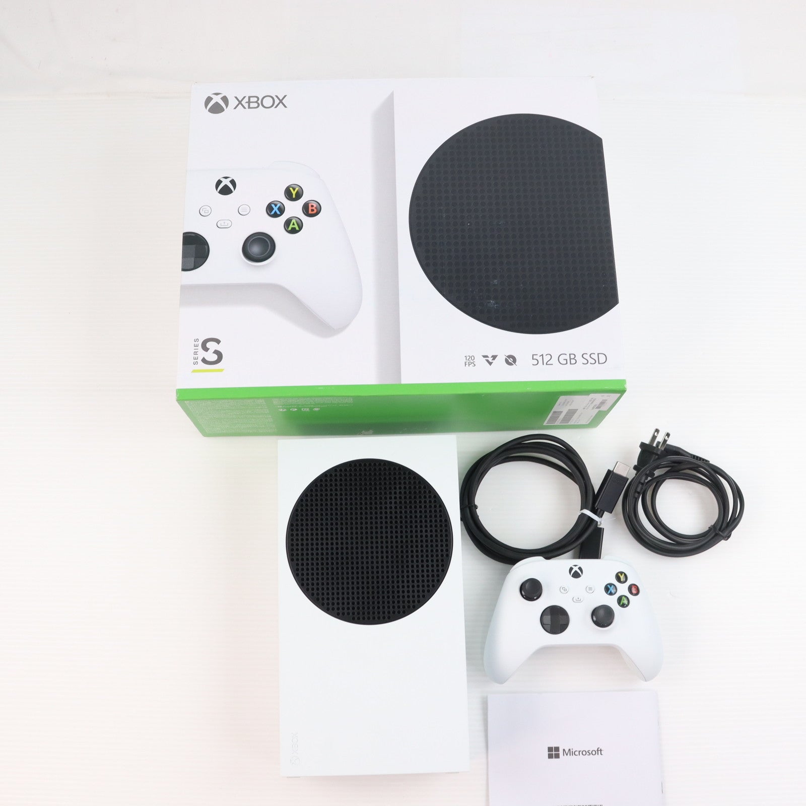 【中古即納】[XboxX/S] (本体) Xbox Series S 512GB 日本マイクロソフト(RRS-00015)(20201110)